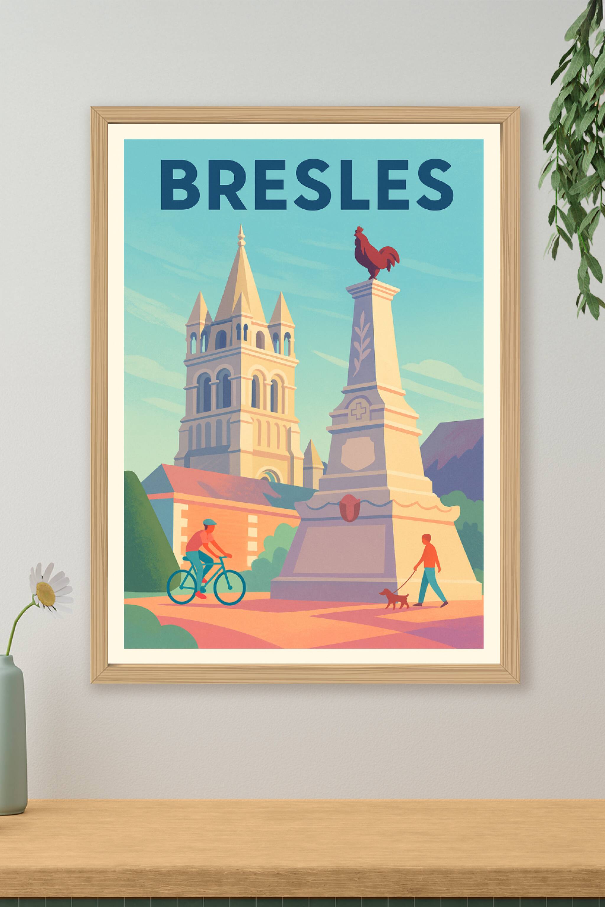 Affiche de Bresles - Charme et Patrimoine au Cœur de la Ville