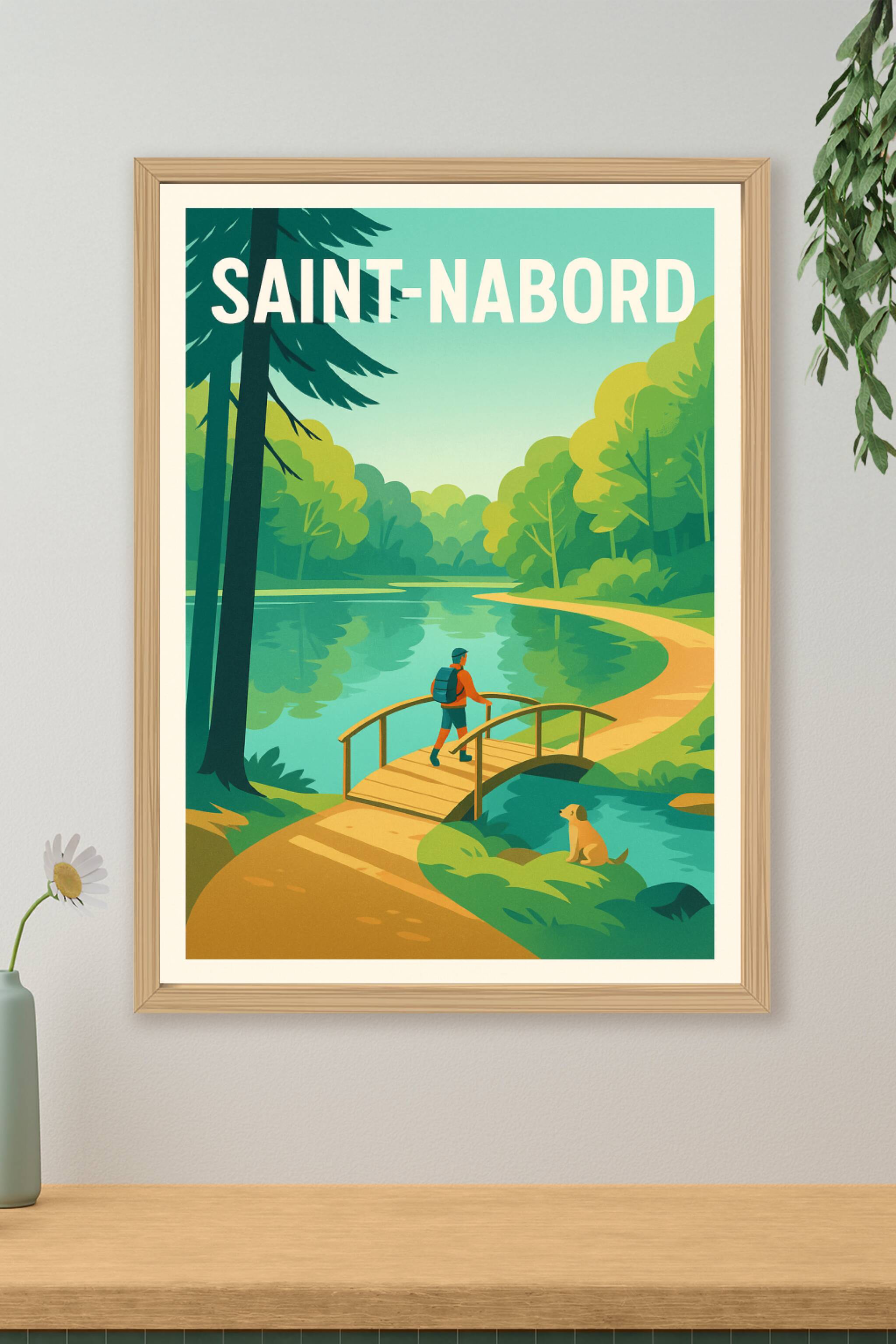 Affiche de Saint-Nabord - Évasion Nature et Sérénité