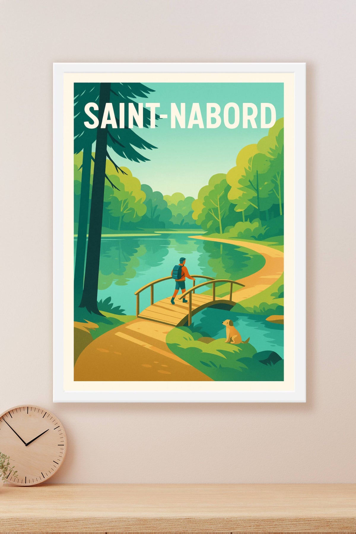 Affiche de Saint-Nabord - Évasion Nature et Sérénité