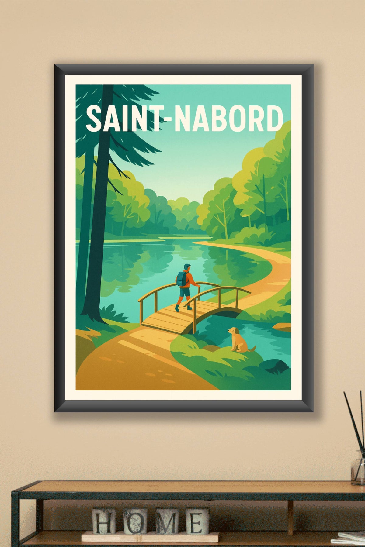 Affiche de Saint-Nabord - Évasion Nature et Sérénité