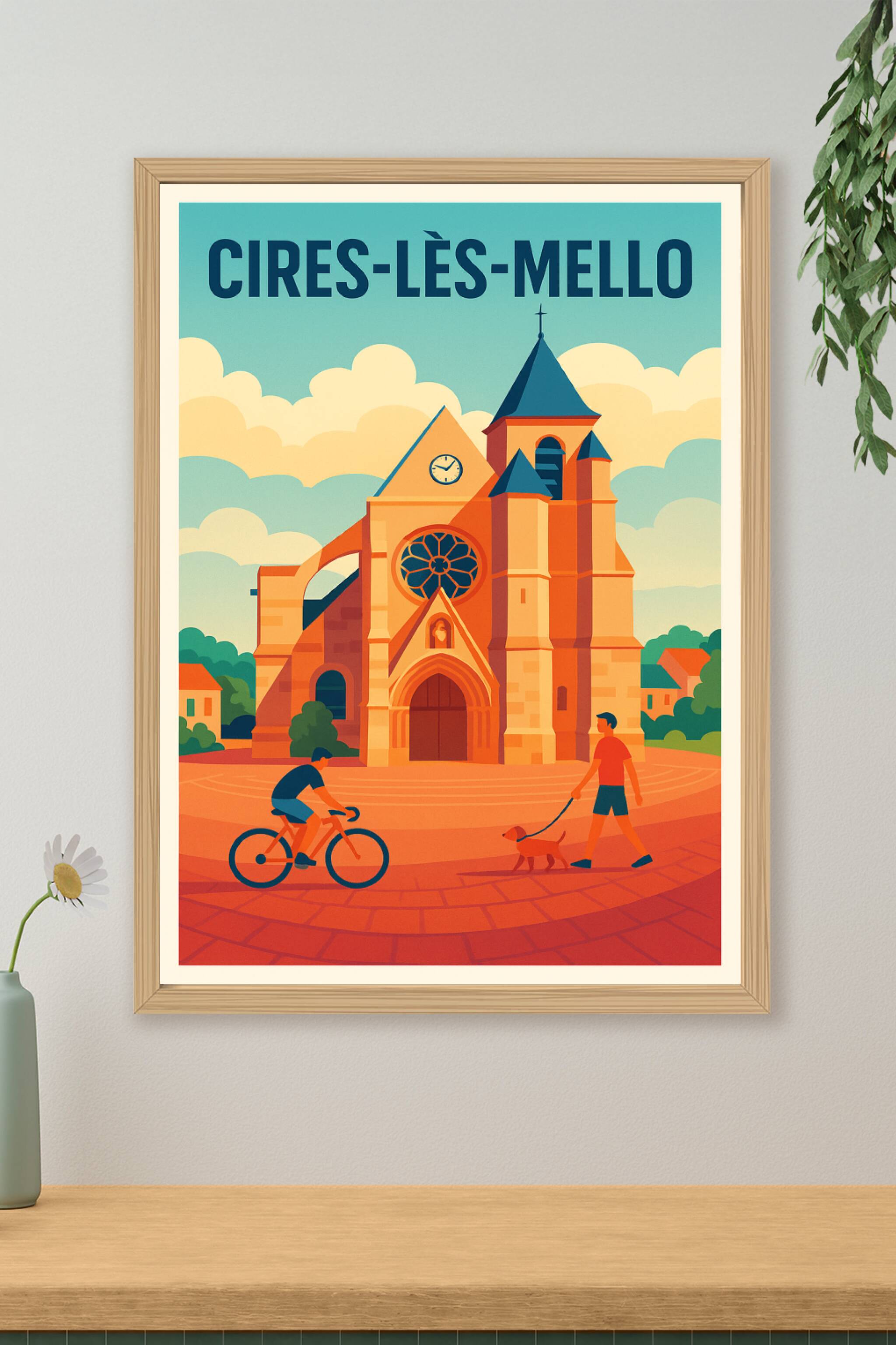 Affiche de Cires-lès-Mello - Charme et sérénité au cœur du village