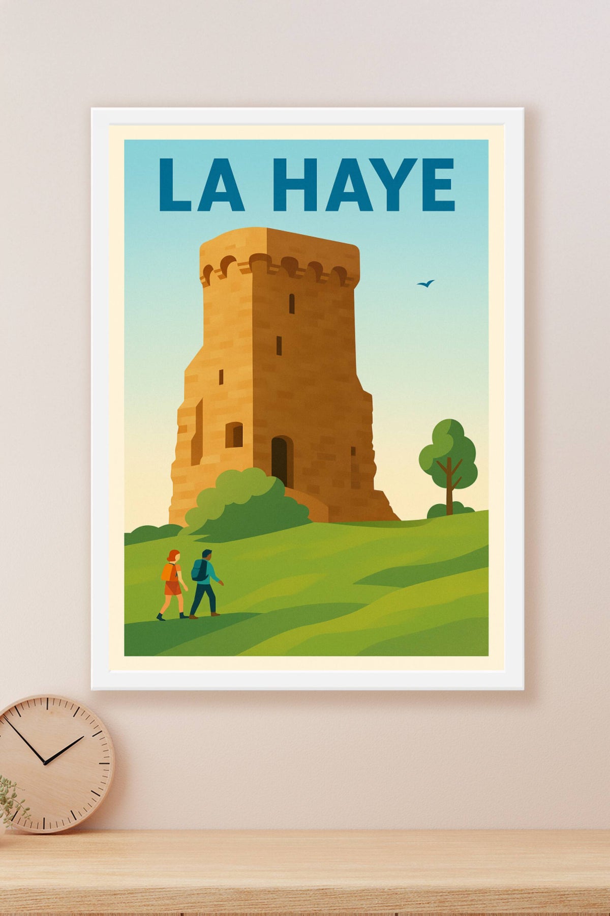 Affiche de La Haye - Découvrez la Tour Monumentale au Cœur de la Nature