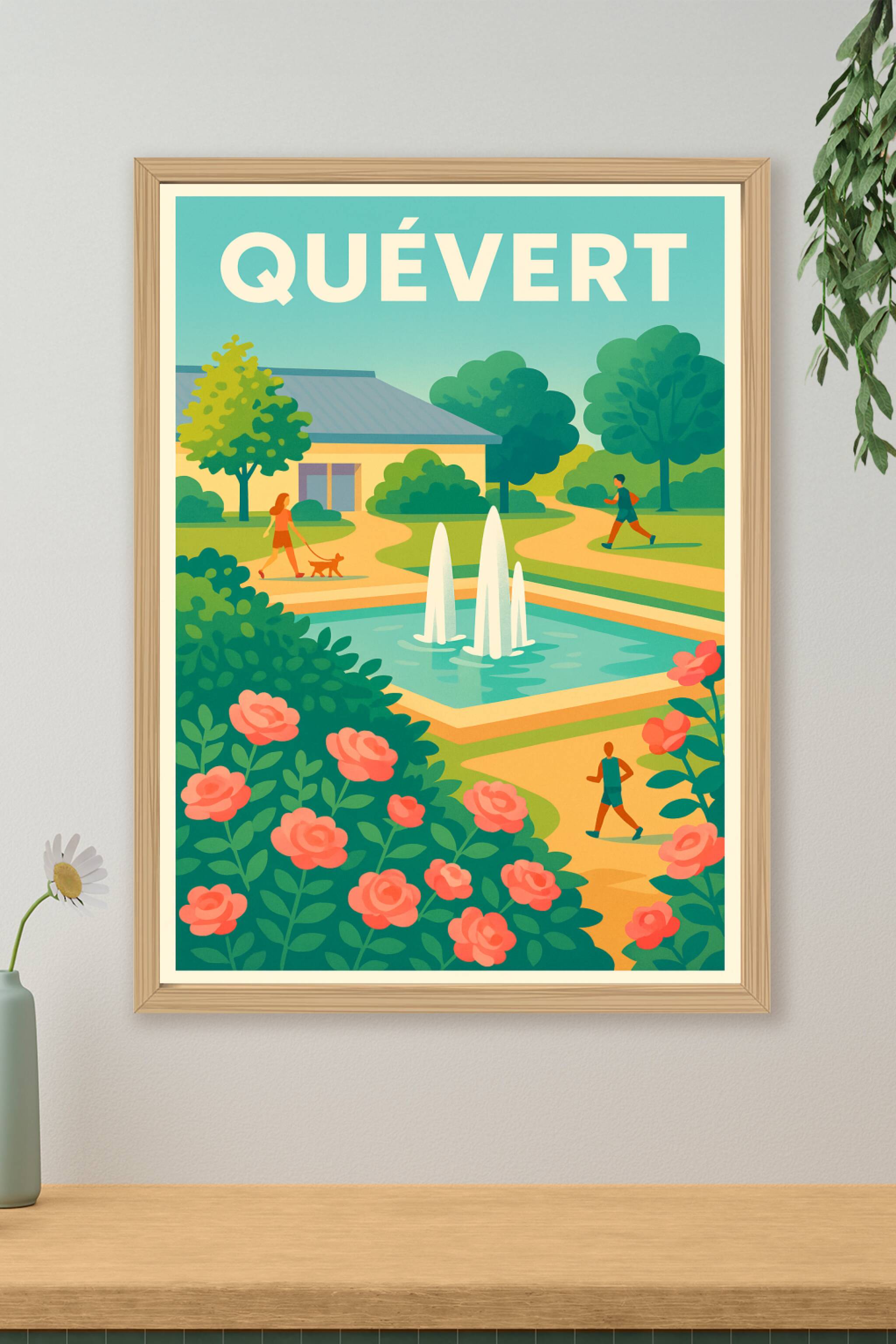 Affiche de Quévert - Charme et Sérénité au Cœur du Parc