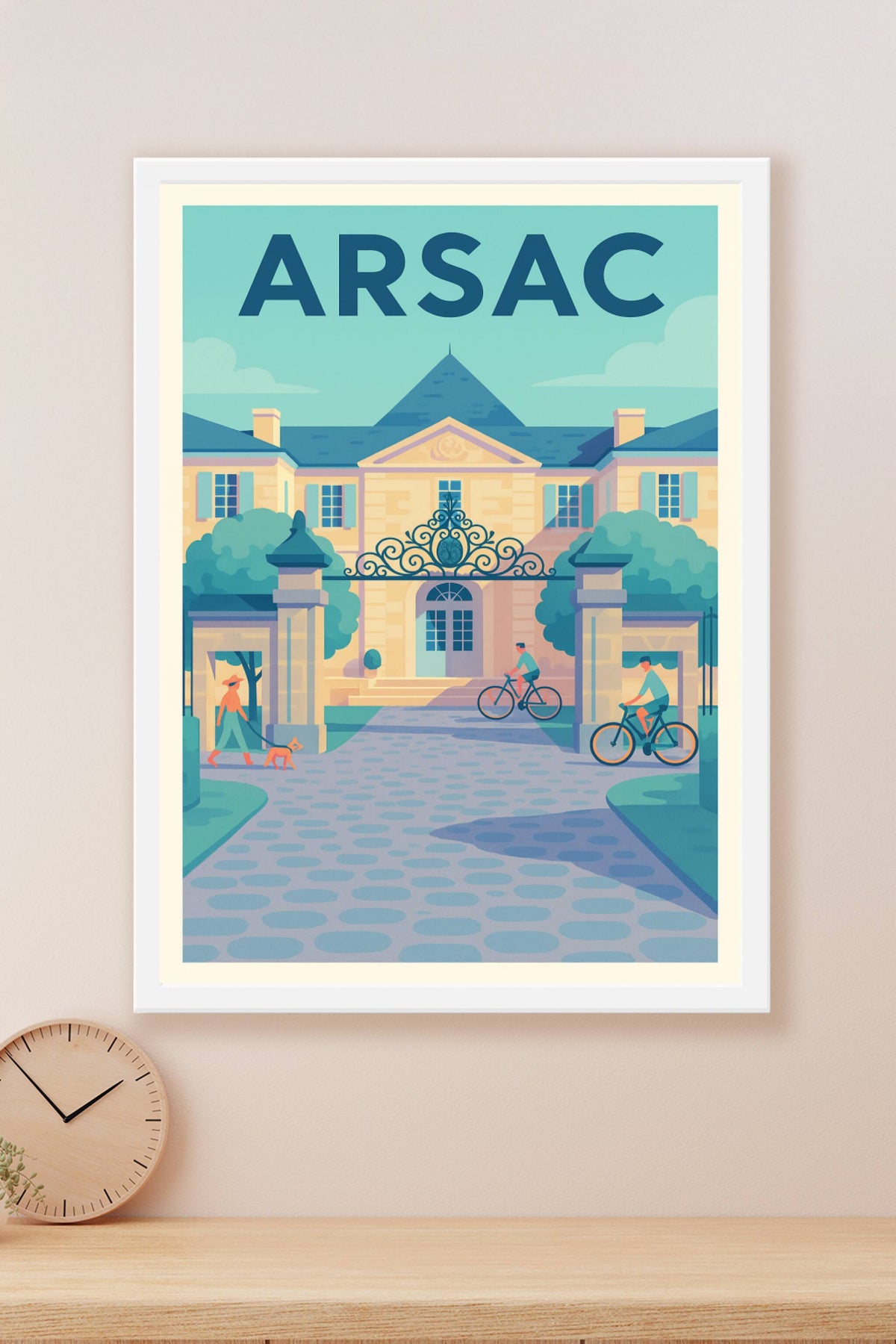 Affiche de Arsac - Charme et sérénité à la porte du château
