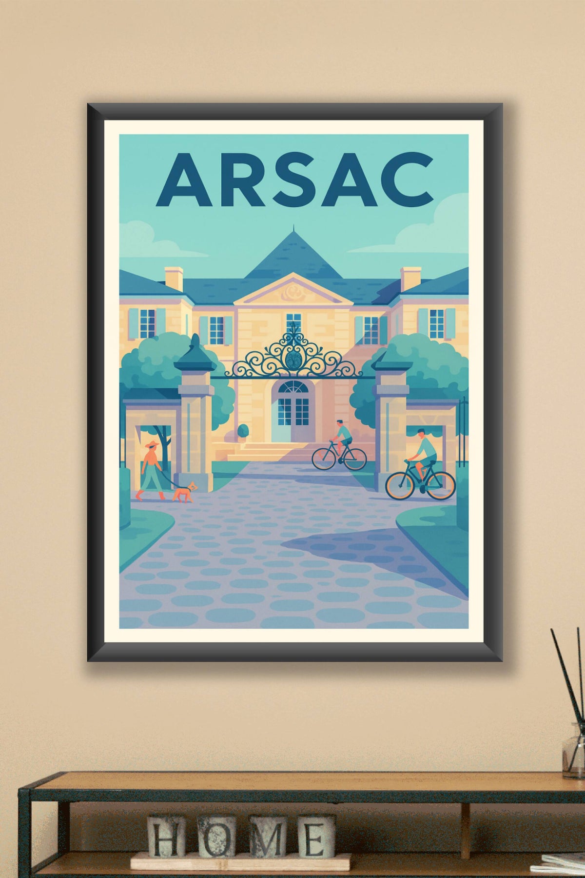 Affiche de Arsac - Charme et sérénité à la porte du château