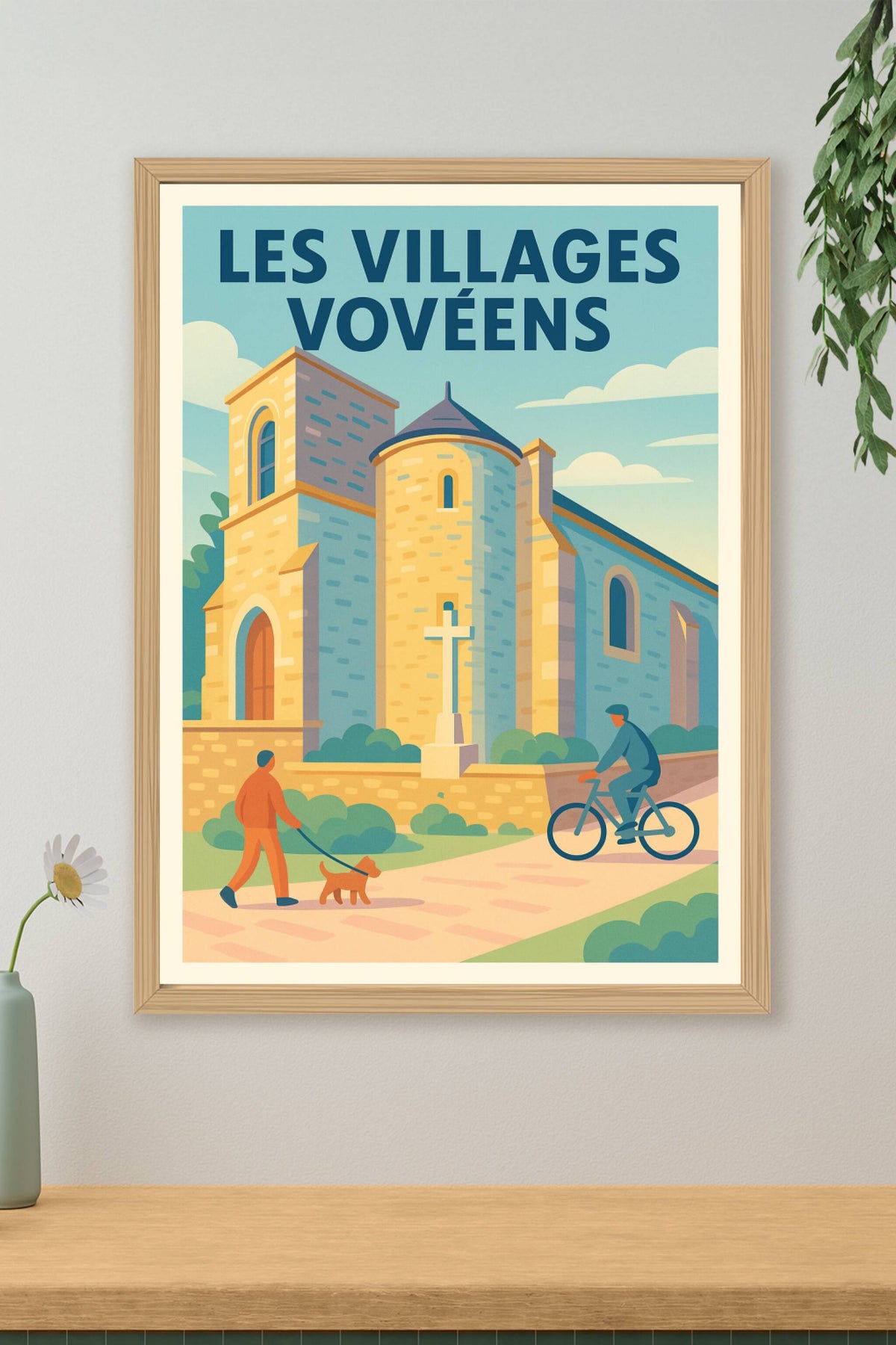 Affiche de Les Villages Vovéens - Charme pittoresque et sérénité campagnarde