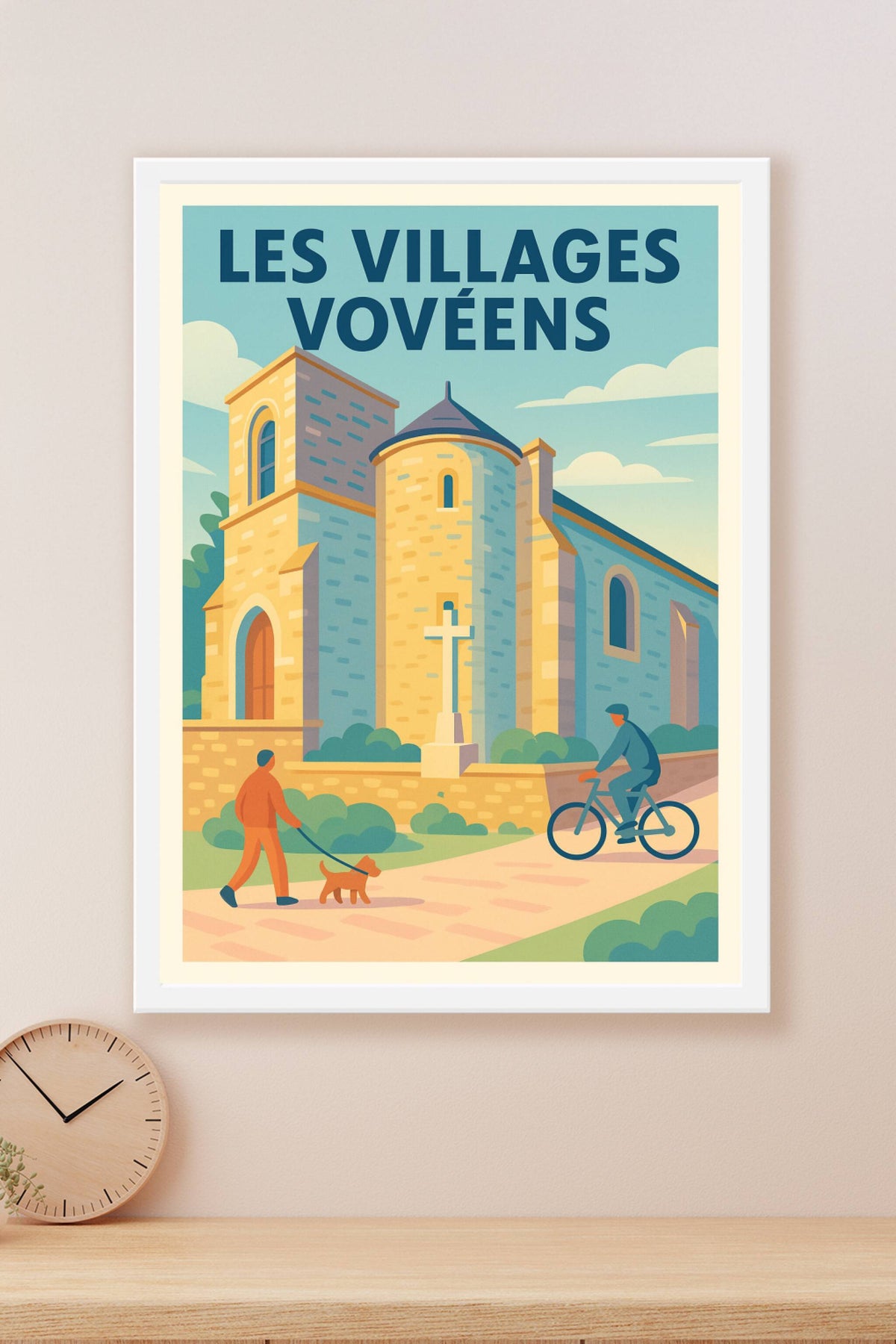 Affiche de Les Villages Vovéens - Charme pittoresque et sérénité campagnarde