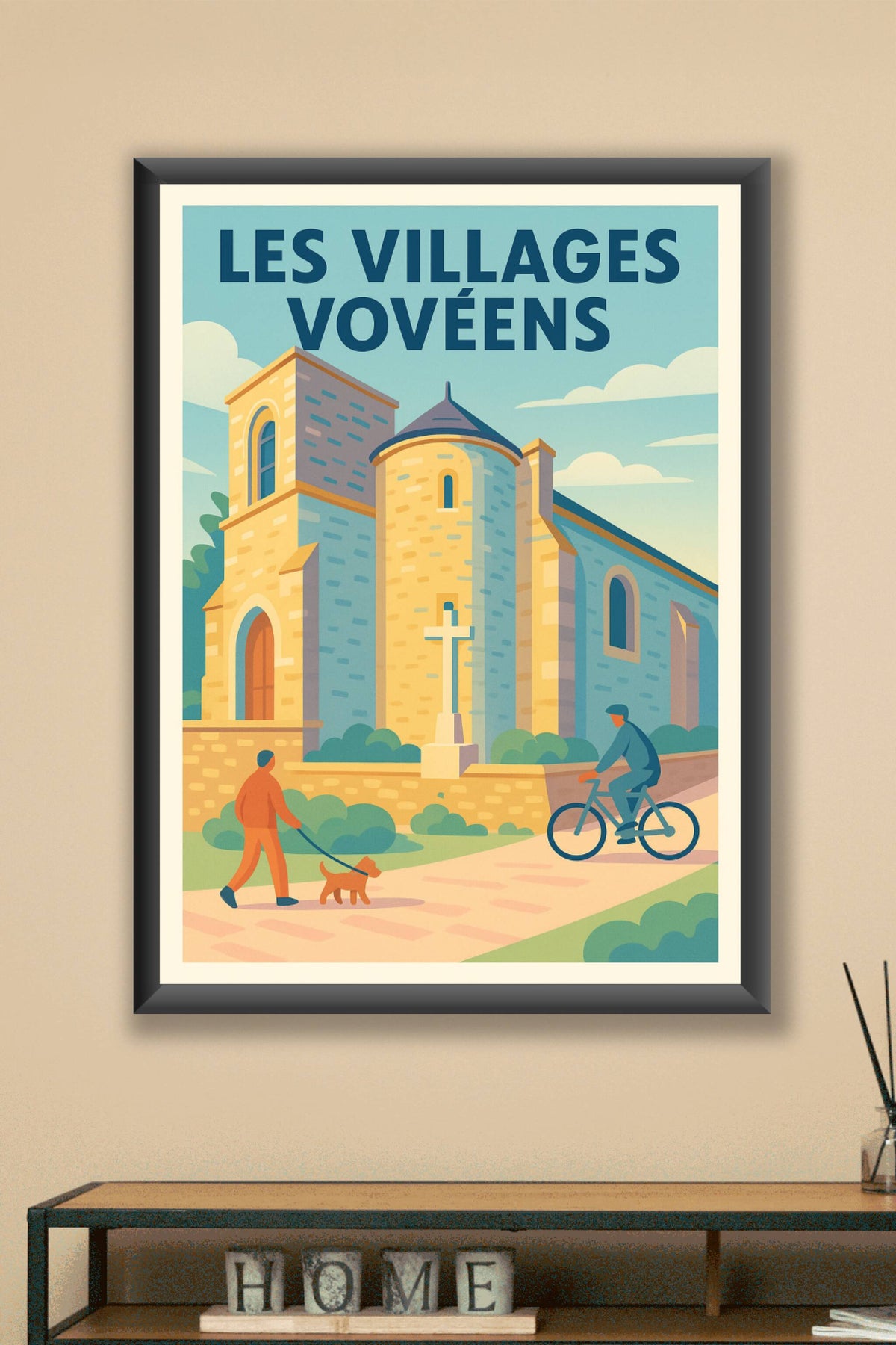 Affiche de Les Villages Vovéens - Charme pittoresque et sérénité campagnarde