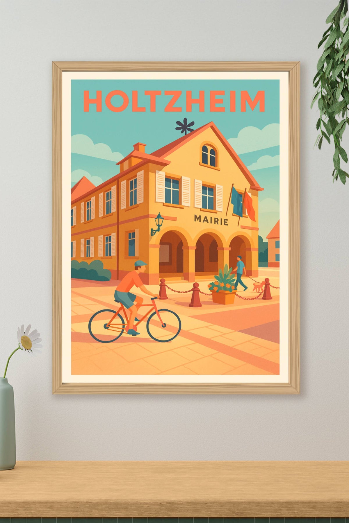 Affiche de Holtzheim - Charme et douceur de vie en Alsace