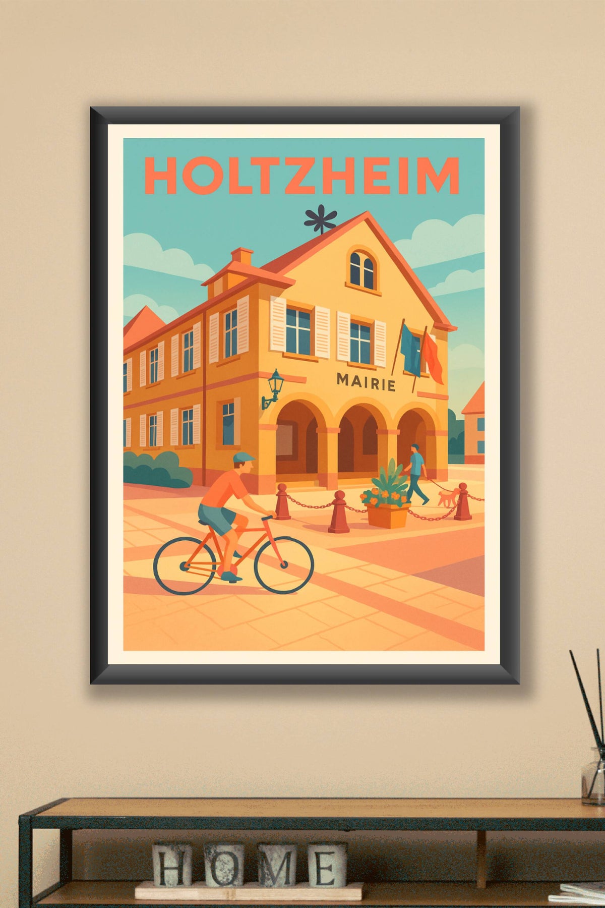 Affiche de Holtzheim - Charme et douceur de vie en Alsace