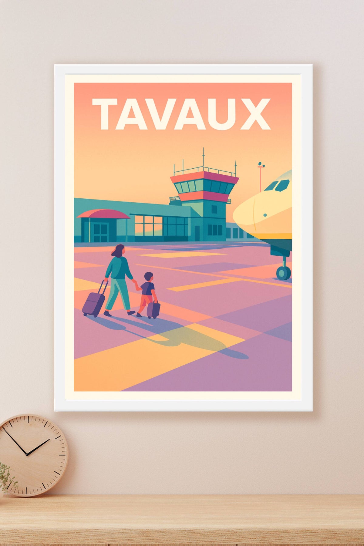 Affiche de Tavaux - Escapade aérienne en douceur