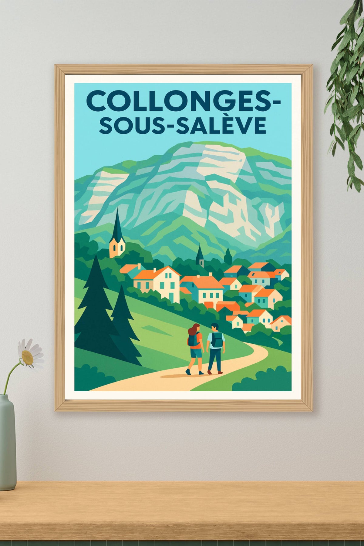 Affiche de Collonges-sous-Salève - L'escapade nature au pied de la montagne