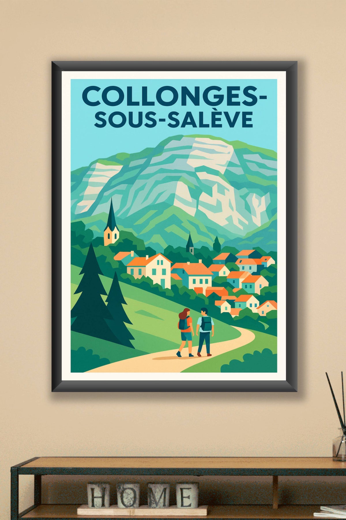 Affiche de Collonges-sous-Salève - L'escapade nature au pied de la montagne