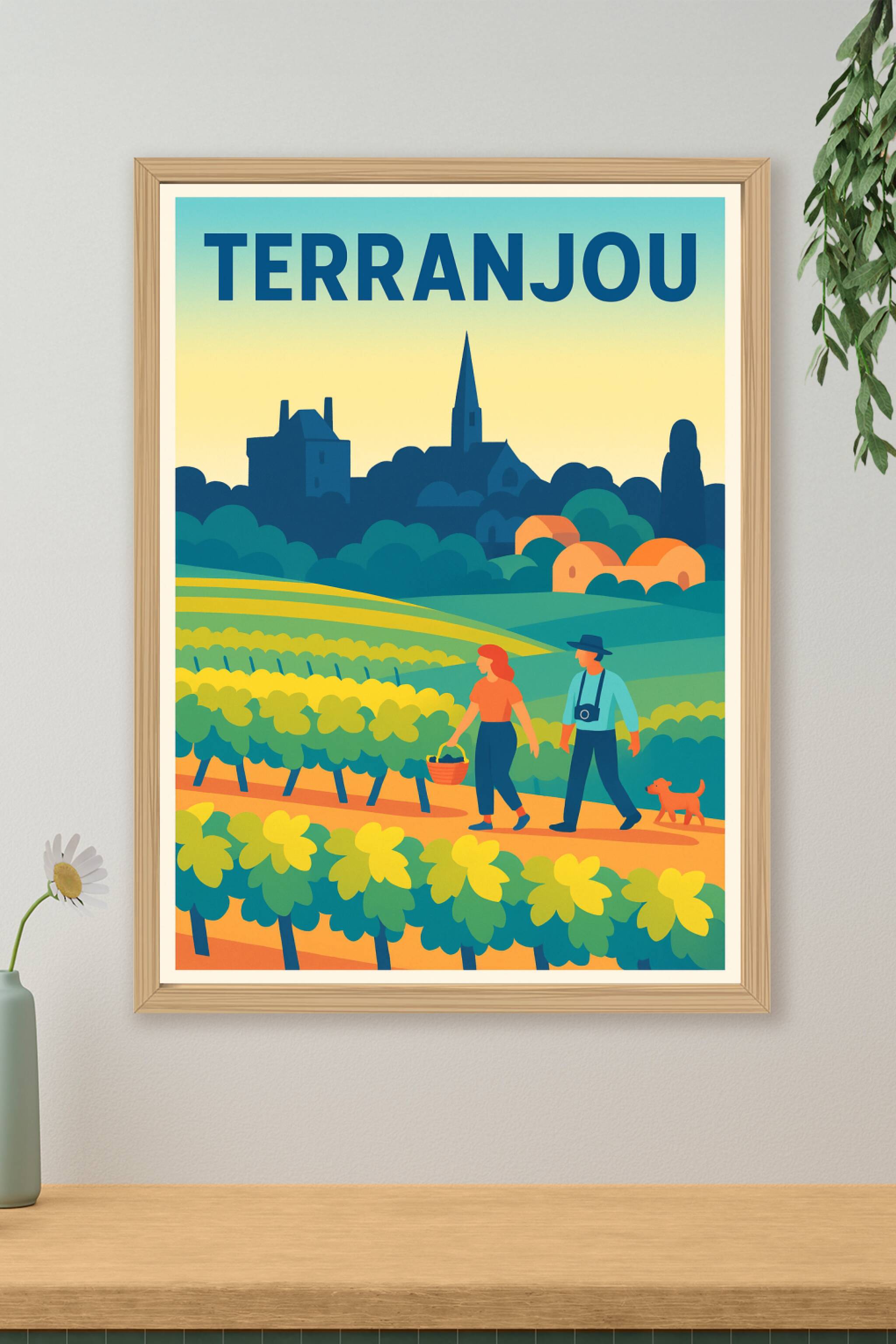 Affiche de Terranjou - Promenade bucolique au cœur des vignobles