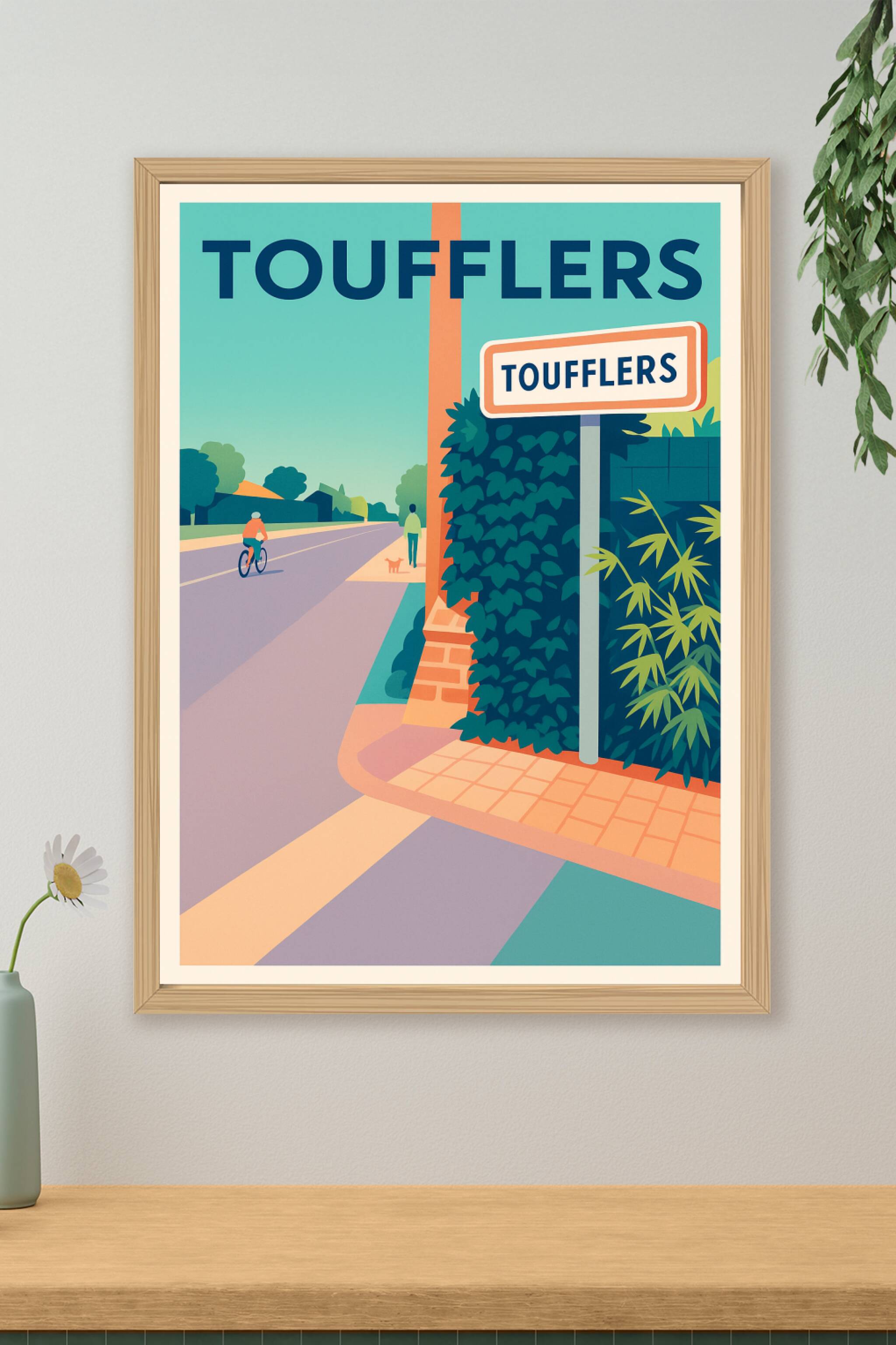 Affiche de Toufflers - Douceur de vie et nature au quotidien