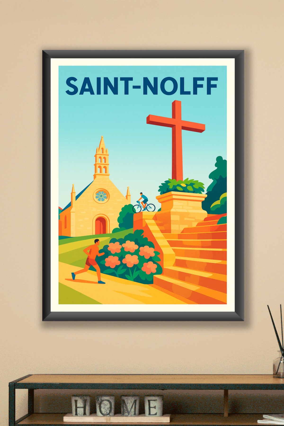 Affiche de Saint-Nolff - Charme et sérénité bretonne à chaque regard