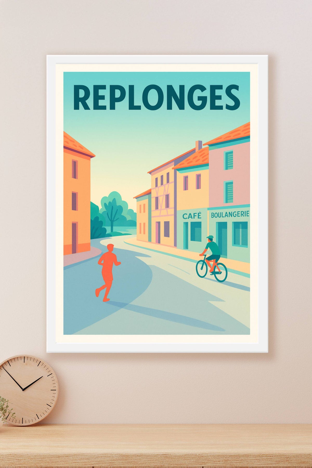 Affiche de Replonges - Charme et quiétude au cœur du village