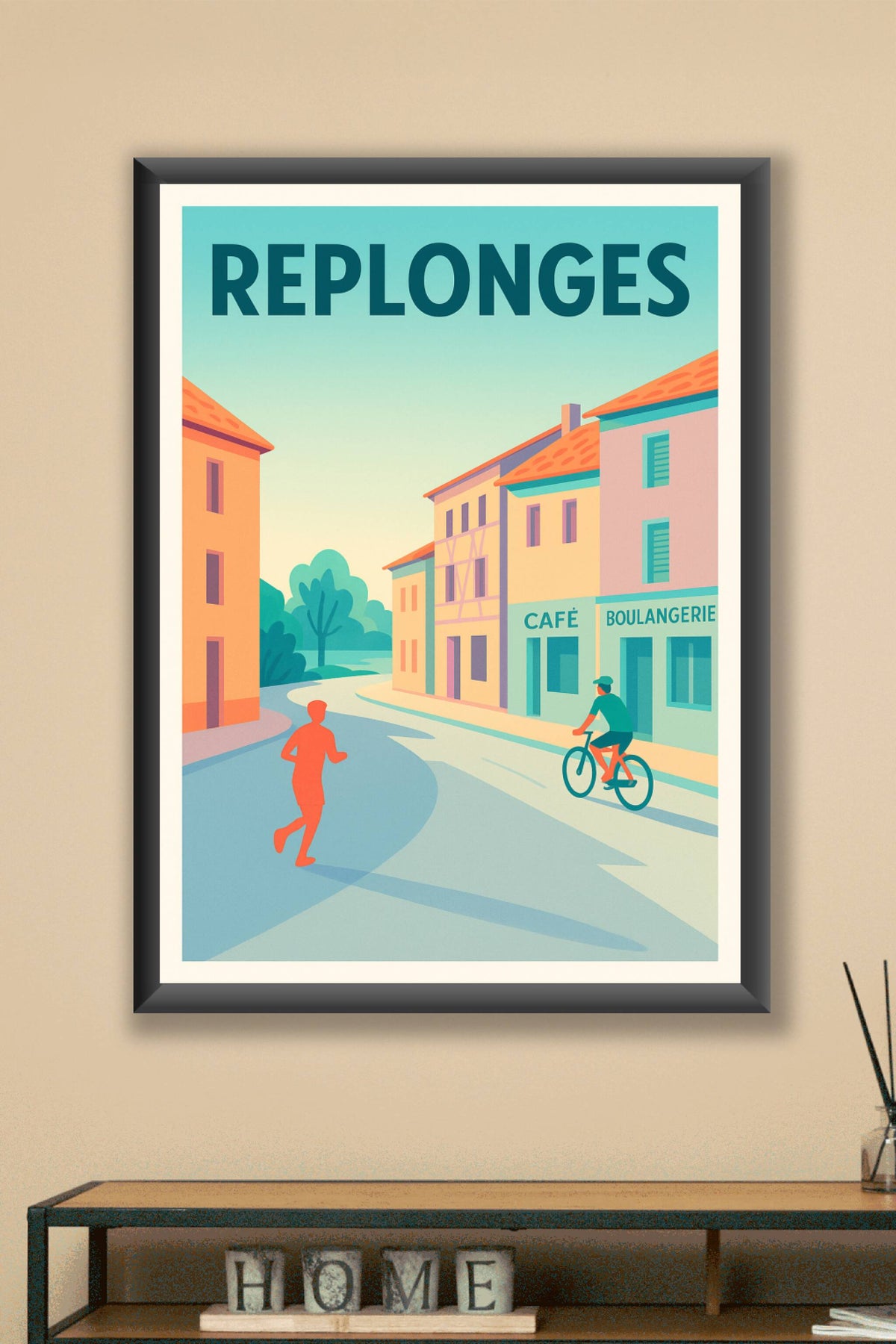 Affiche de Replonges - Charme et quiétude au cœur du village