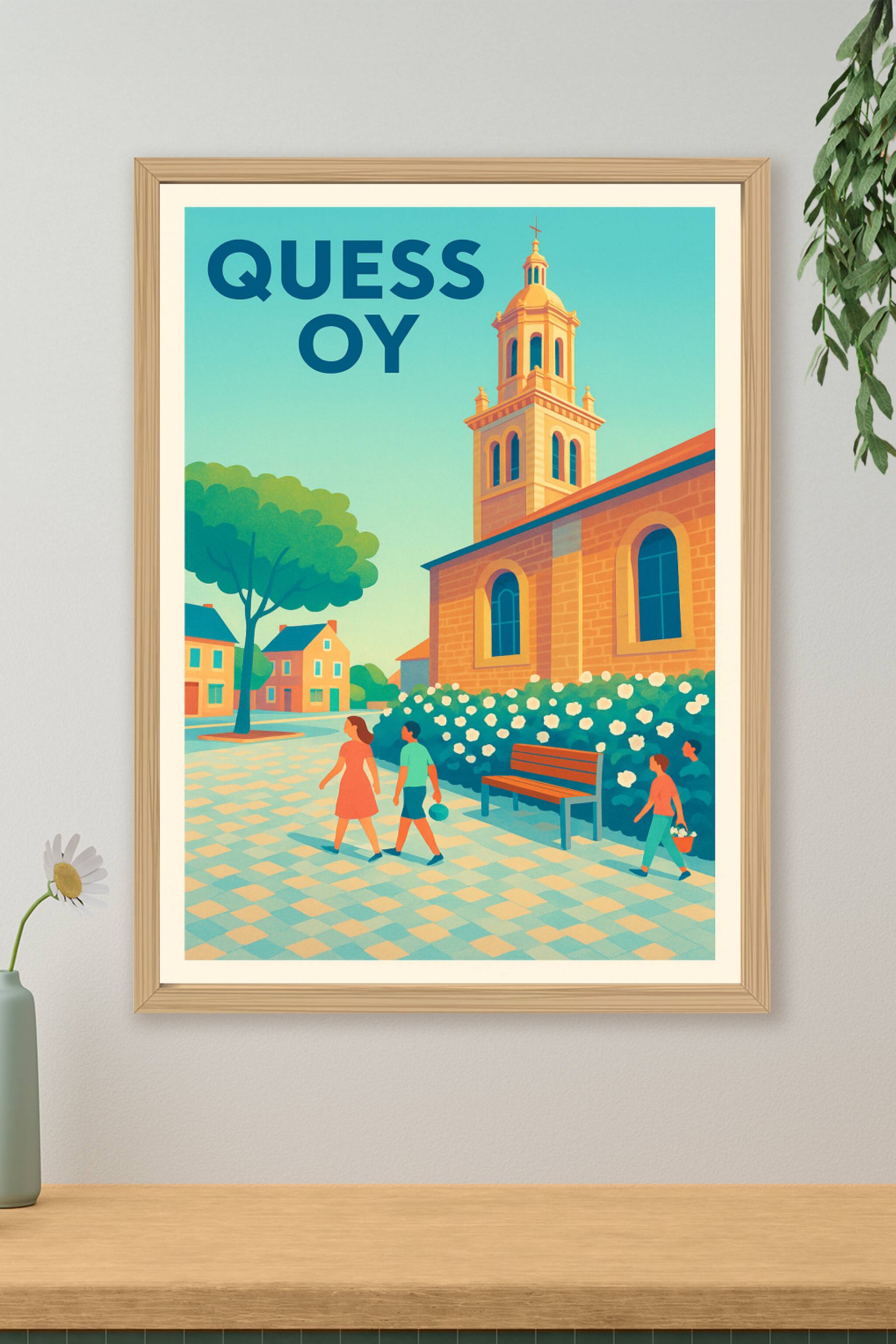Affiche de Quessoy - Ambiance paisible au cœur de la ville