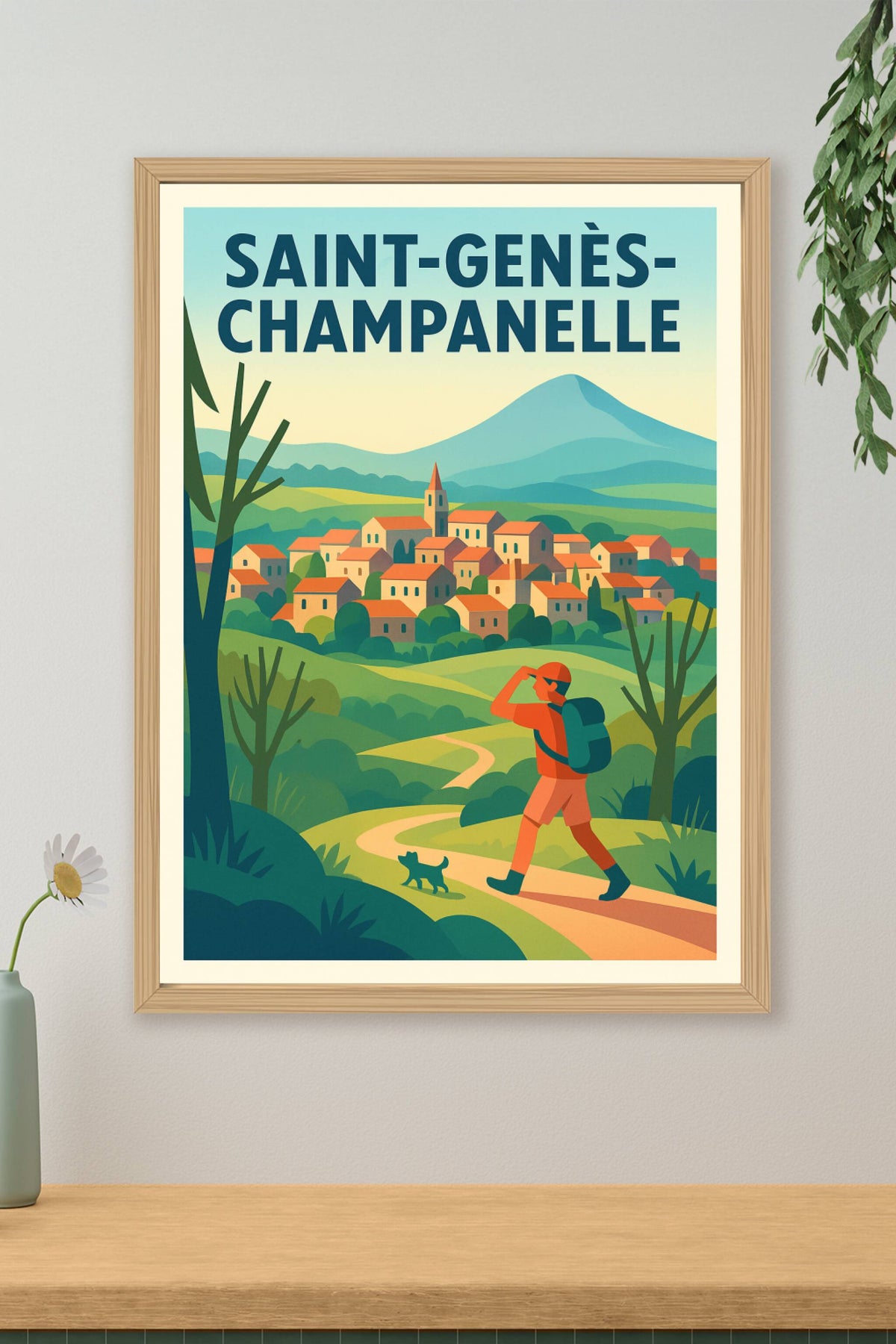 Affiche de Saint-Genès-Champanelle - Escapade nature en pleine sérénité