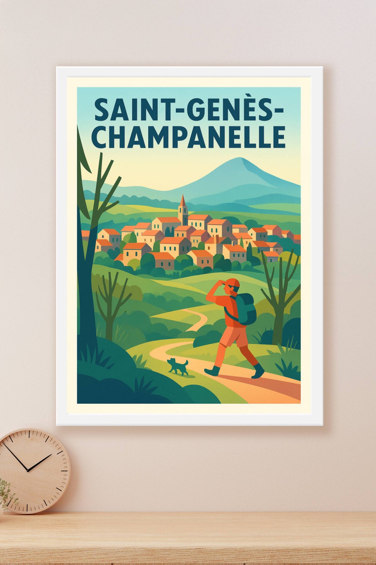 Affiche de Saint-Genès-Champanelle - Escapade nature en pleine sérénité