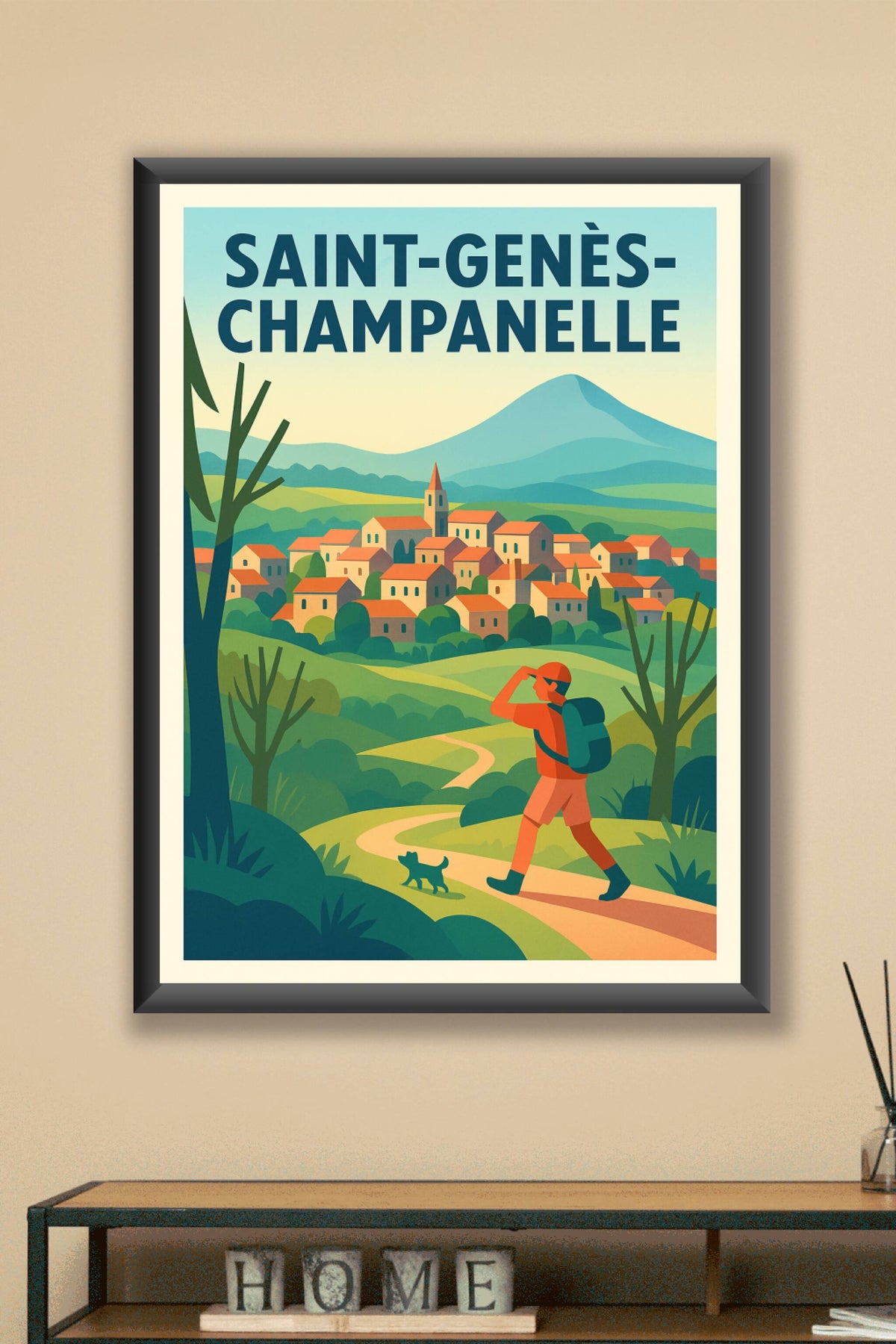 Affiche de Saint-Genès-Champanelle - Escapade nature en pleine sérénité