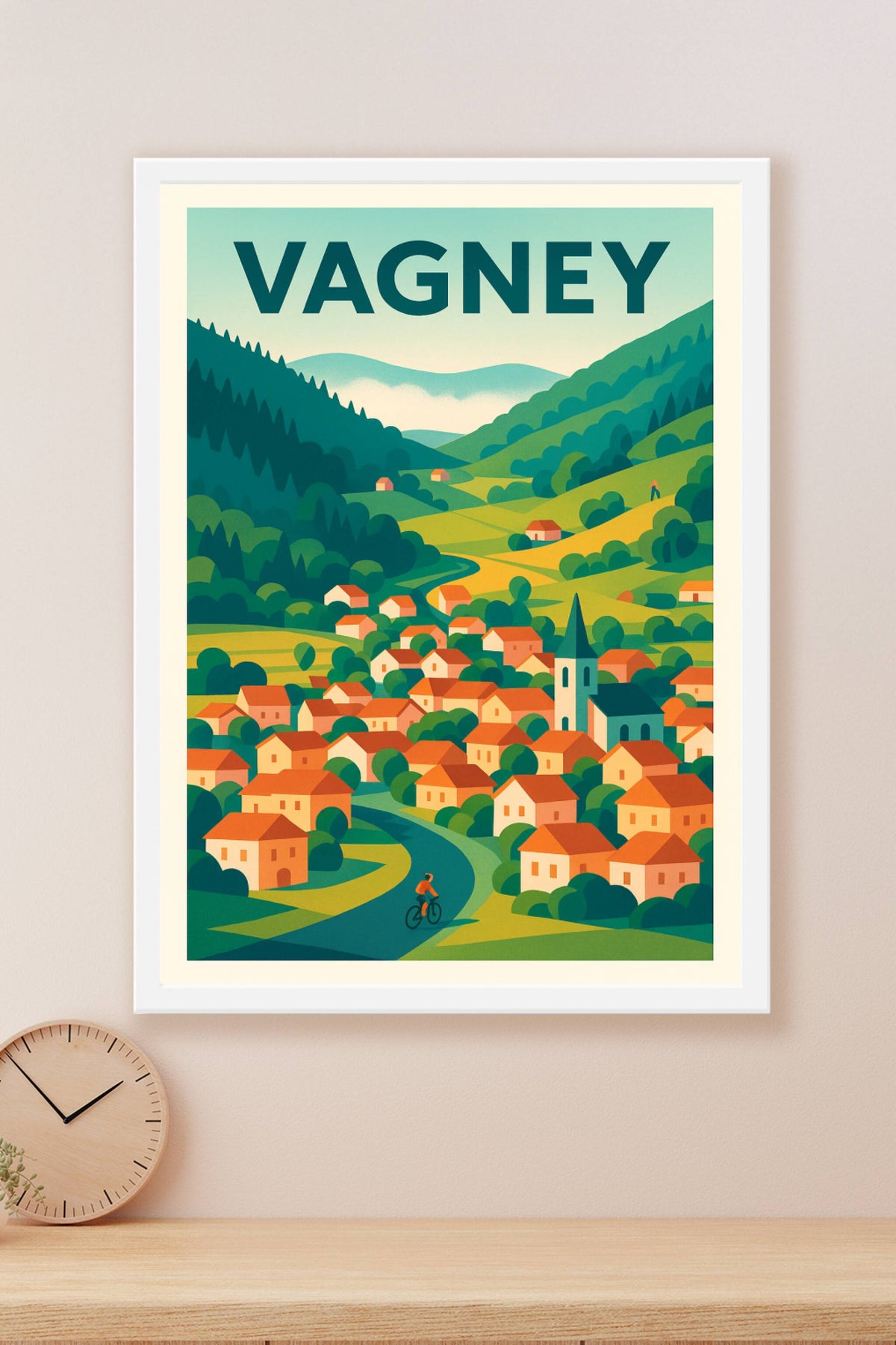 Affiche de Vagney - Charme et sérénité au cœur des Vosges