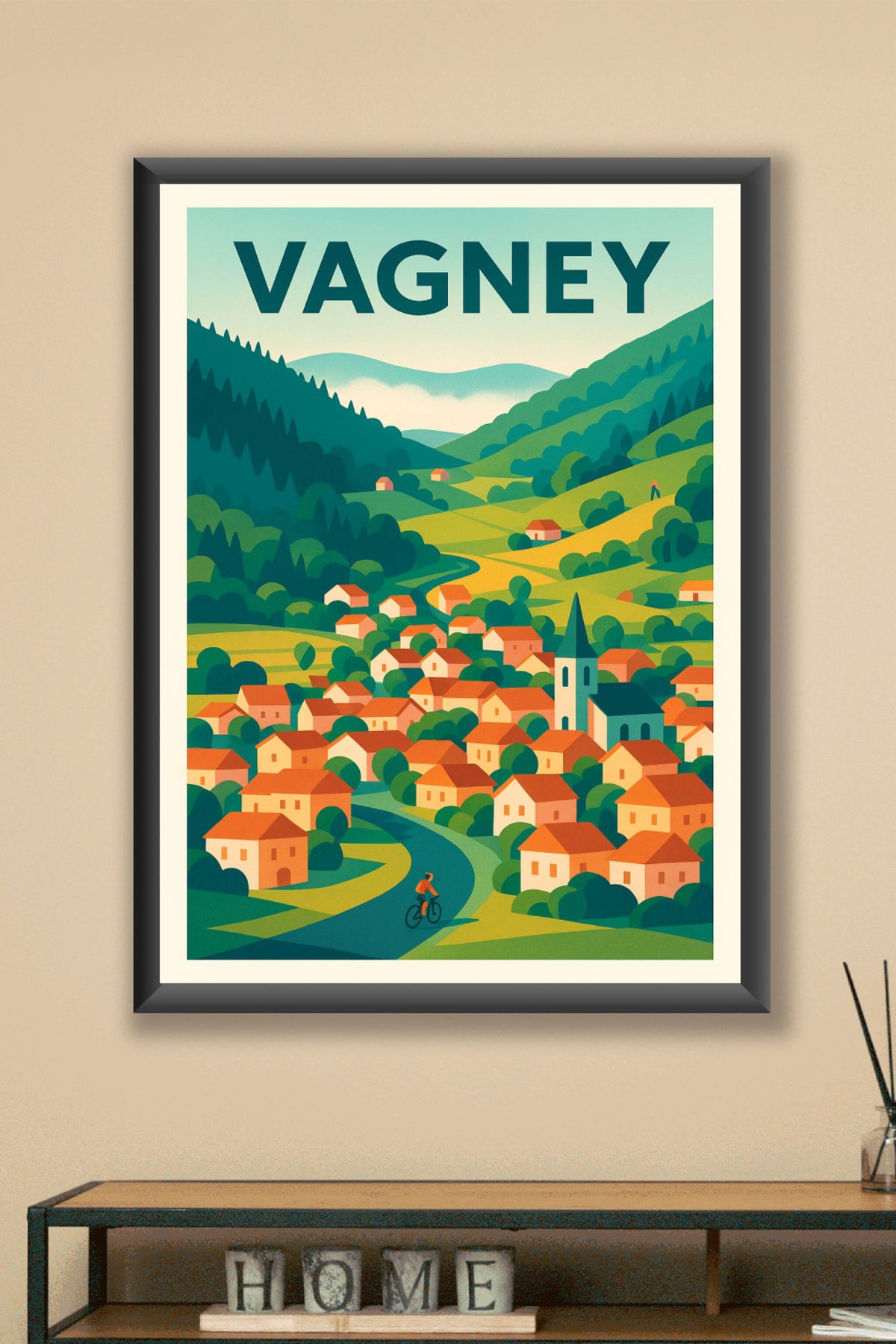 Affiche de Vagney - Charme et sérénité au cœur des Vosges