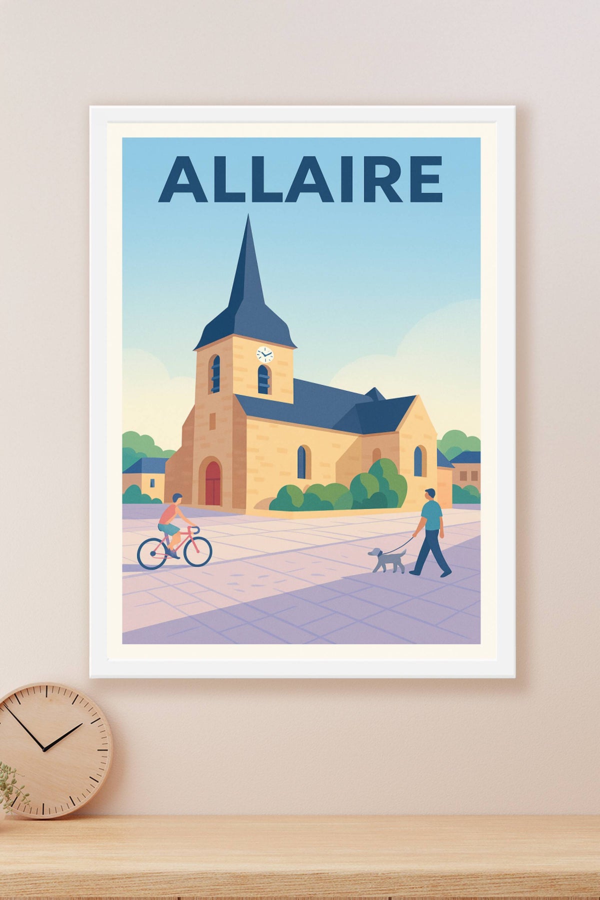 Affiche de Allaire - Charme et tranquillité au cœur du village