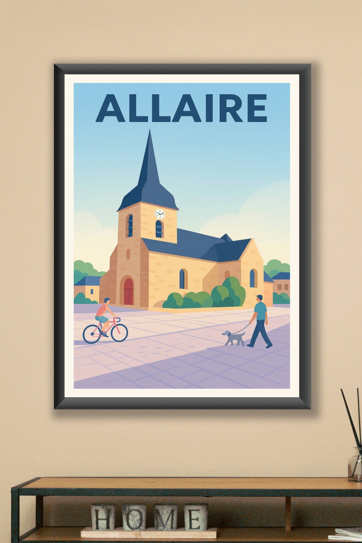 Affiche de Allaire - Charme et tranquillité au cœur du village