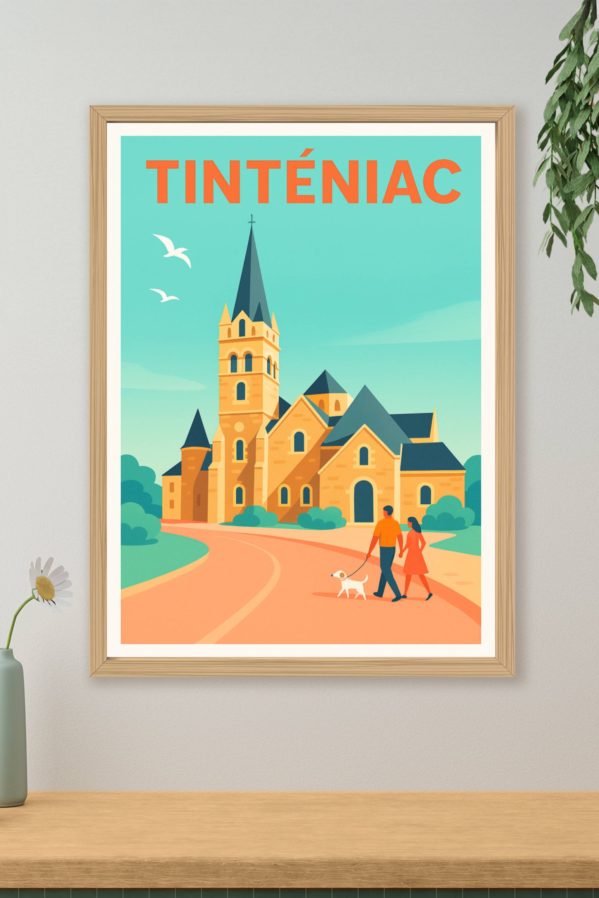 Affiche de Tinténiac - Flânerie et patrimoine au cœur de la ville