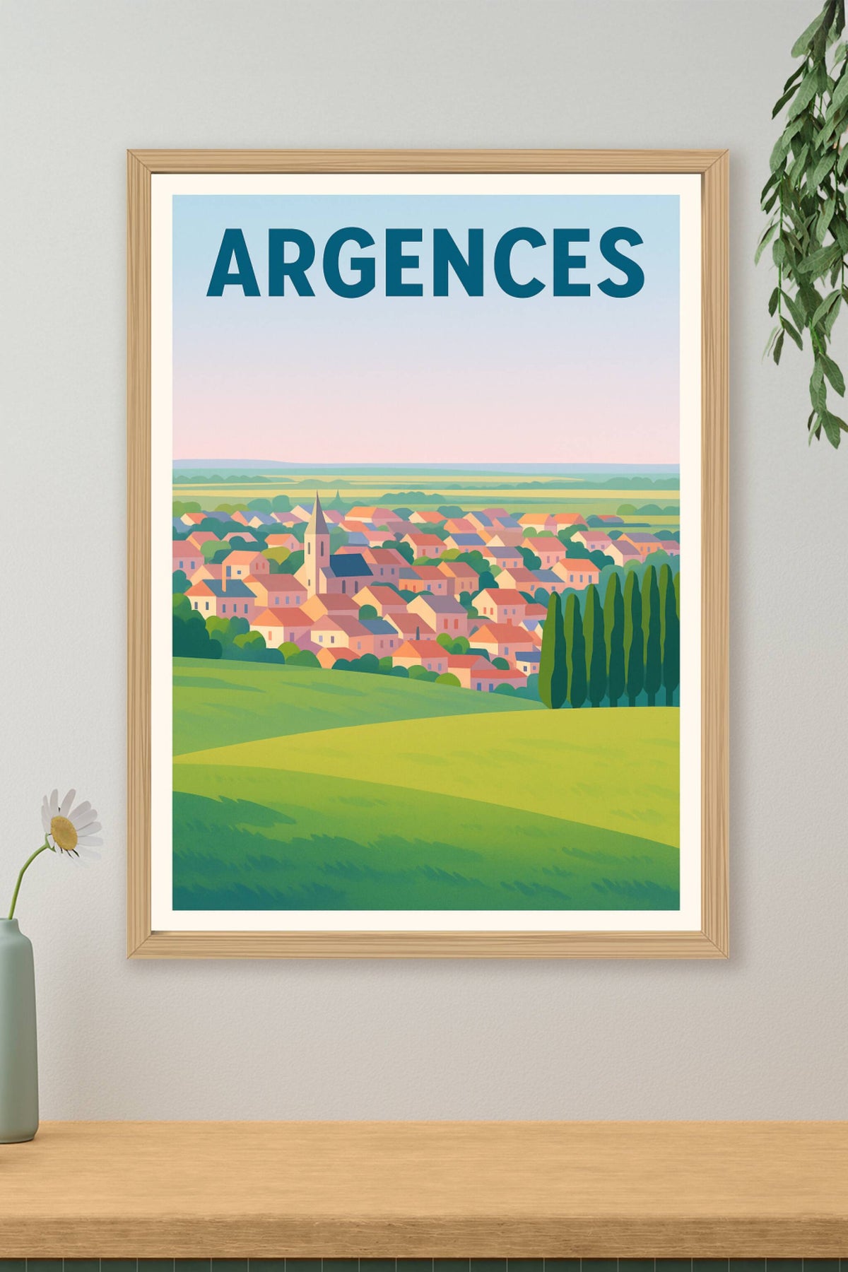 Affiche de Argences - Charme bucolique normand