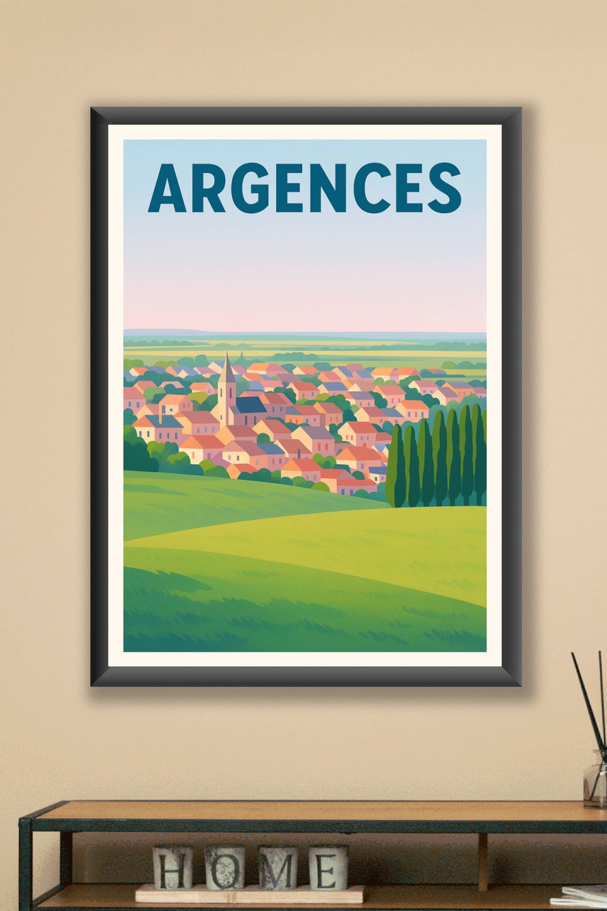 Affiche de Argences - Charme bucolique normand