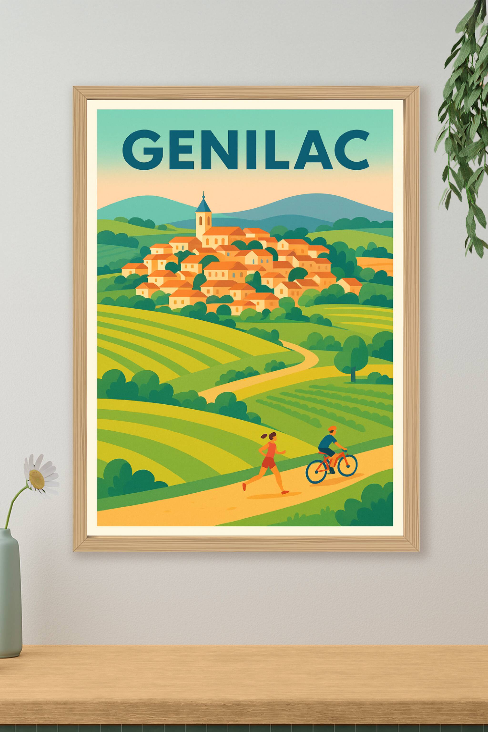 Affiche de Genilac - L'évasion nature au cœur de la campagne