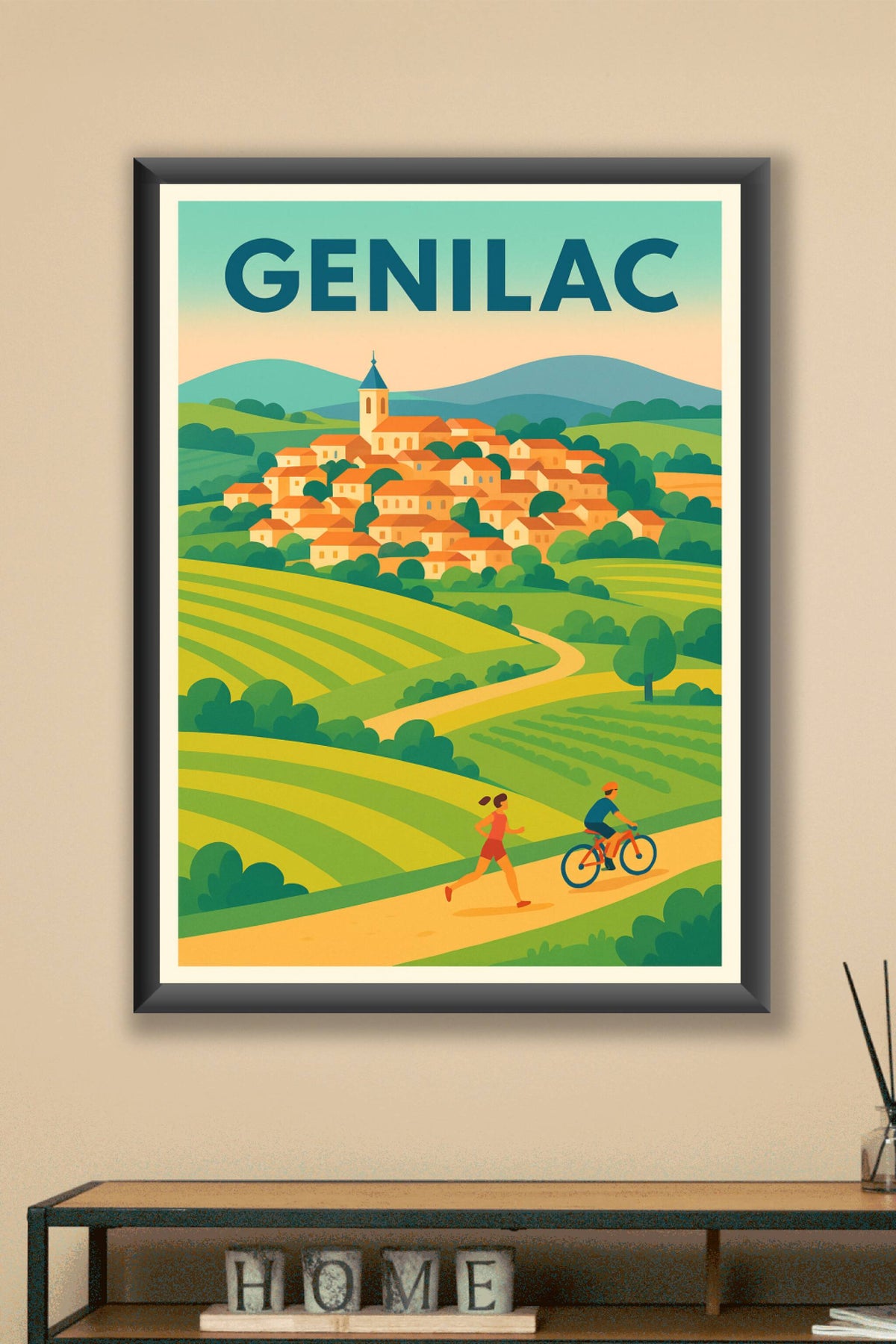 Affiche de Genilac - L'évasion nature au cœur de la campagne