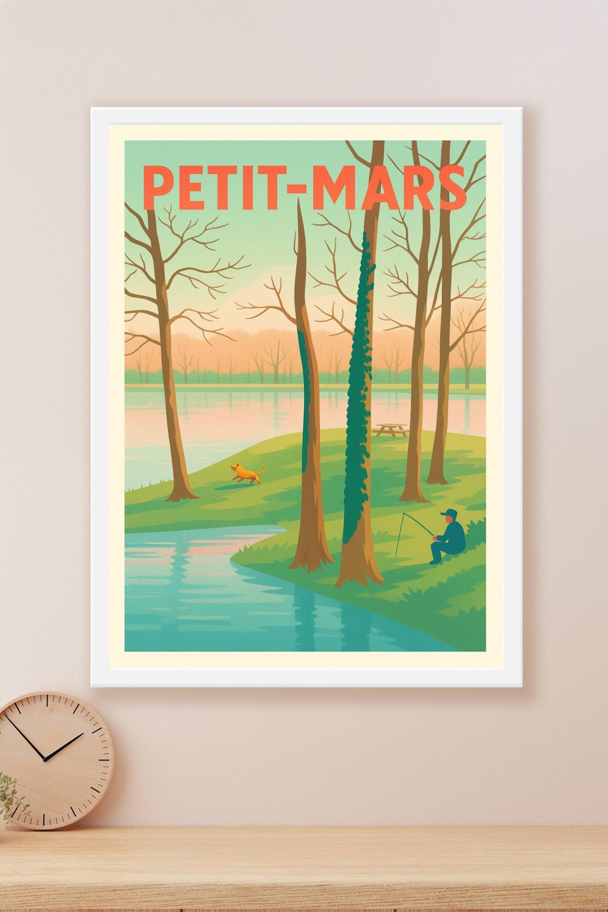 Affiche de Petit-Mars - Sérénité au bord de l'eau
