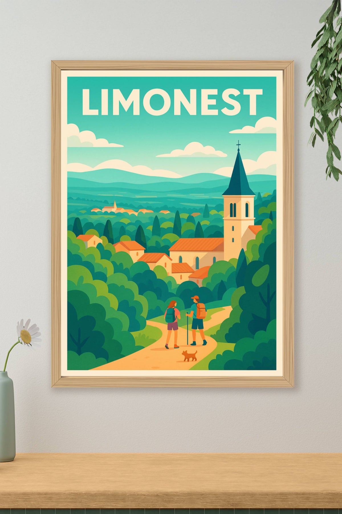 Affiche de Limonest - Escapade nature et patrimoine