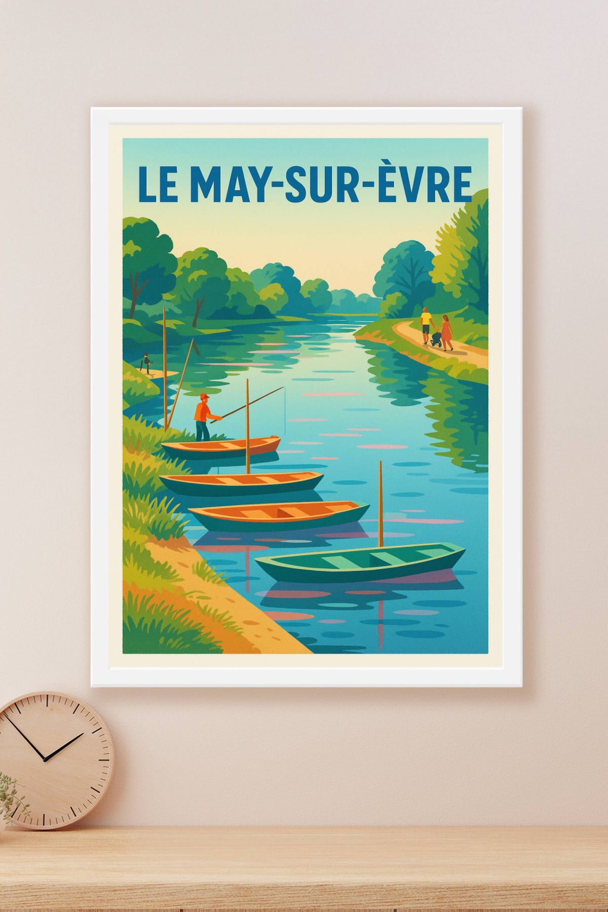 Affiche de Le May-sur-Èvre - Sérénité au fil de l'eau