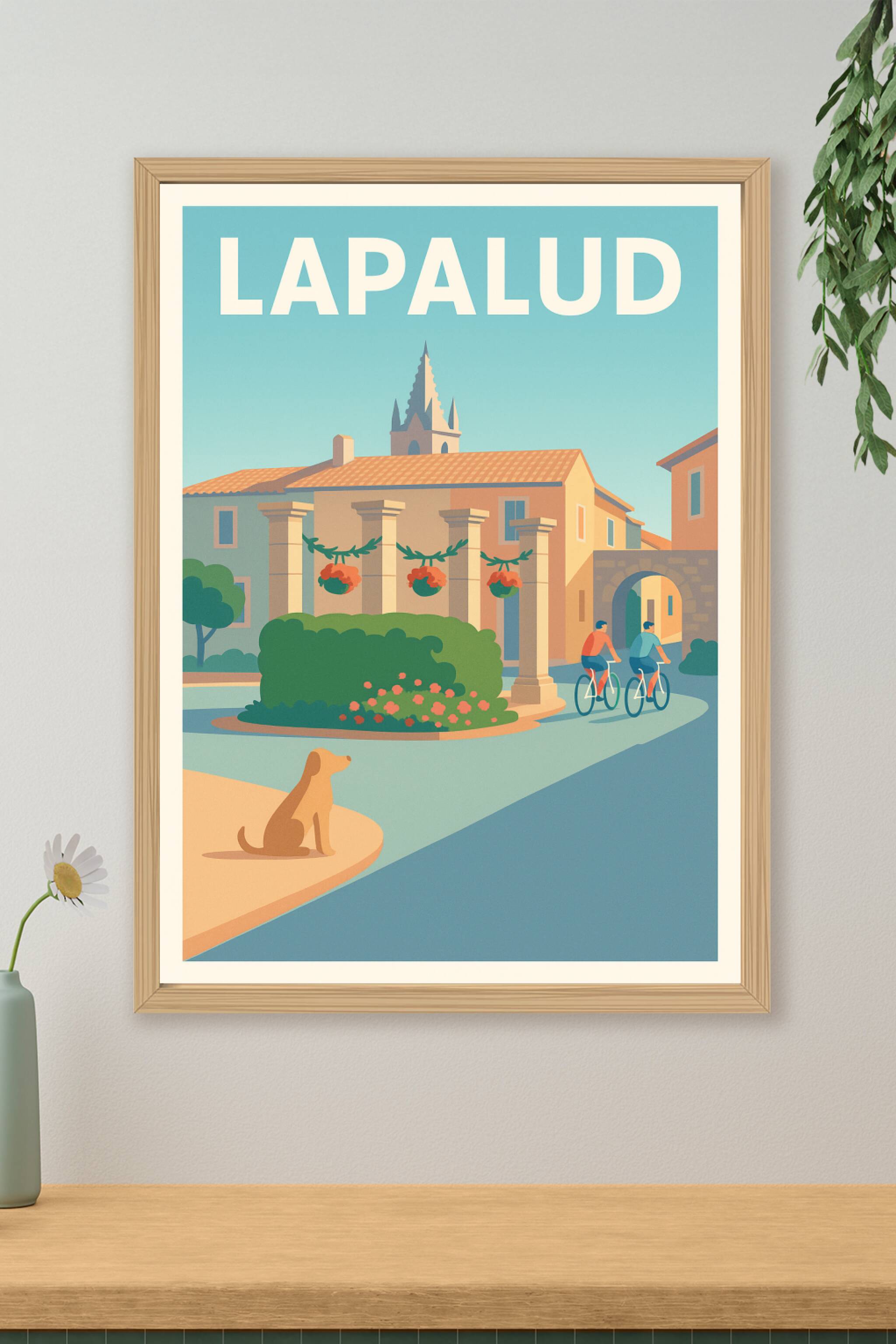 Affiche de Lapalud - Charme Provençal au Cœur du Village