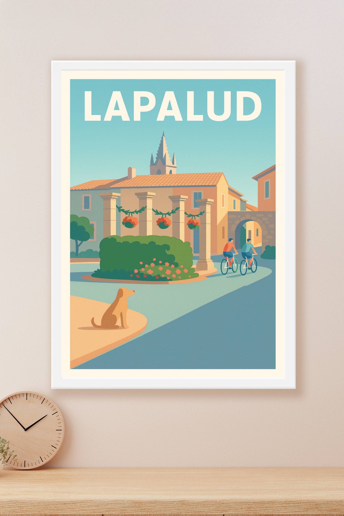 Affiche de Lapalud - Charme Provençal au Cœur du Village