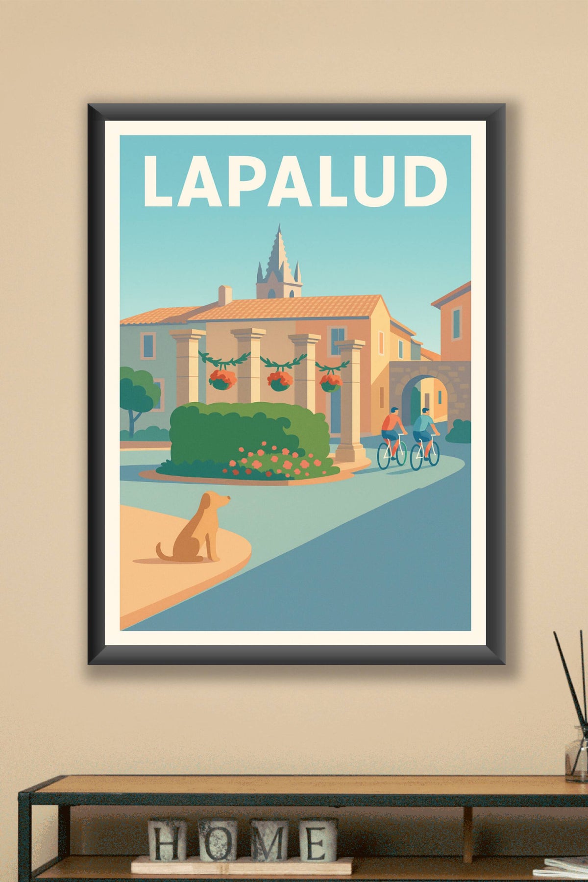 Affiche de Lapalud - Charme Provençal au Cœur du Village