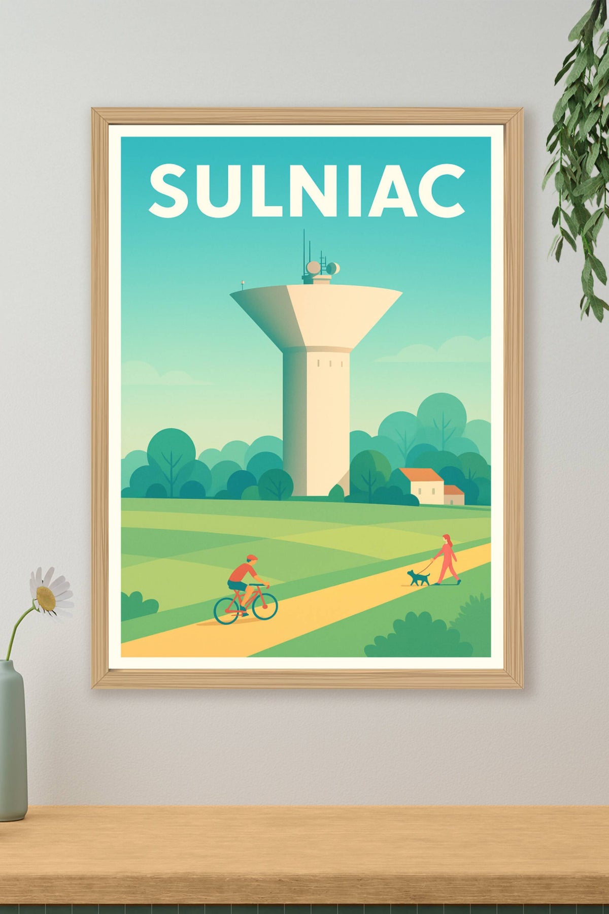 Affiche de Sulniac - Un havre de nature et sérénité