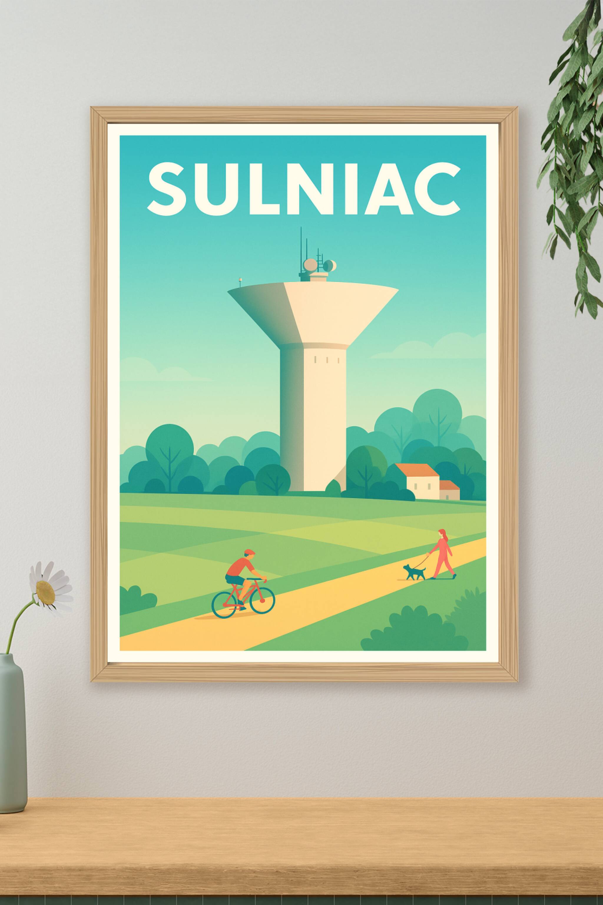 Affiche de Sulniac - Un havre de nature et sérénité