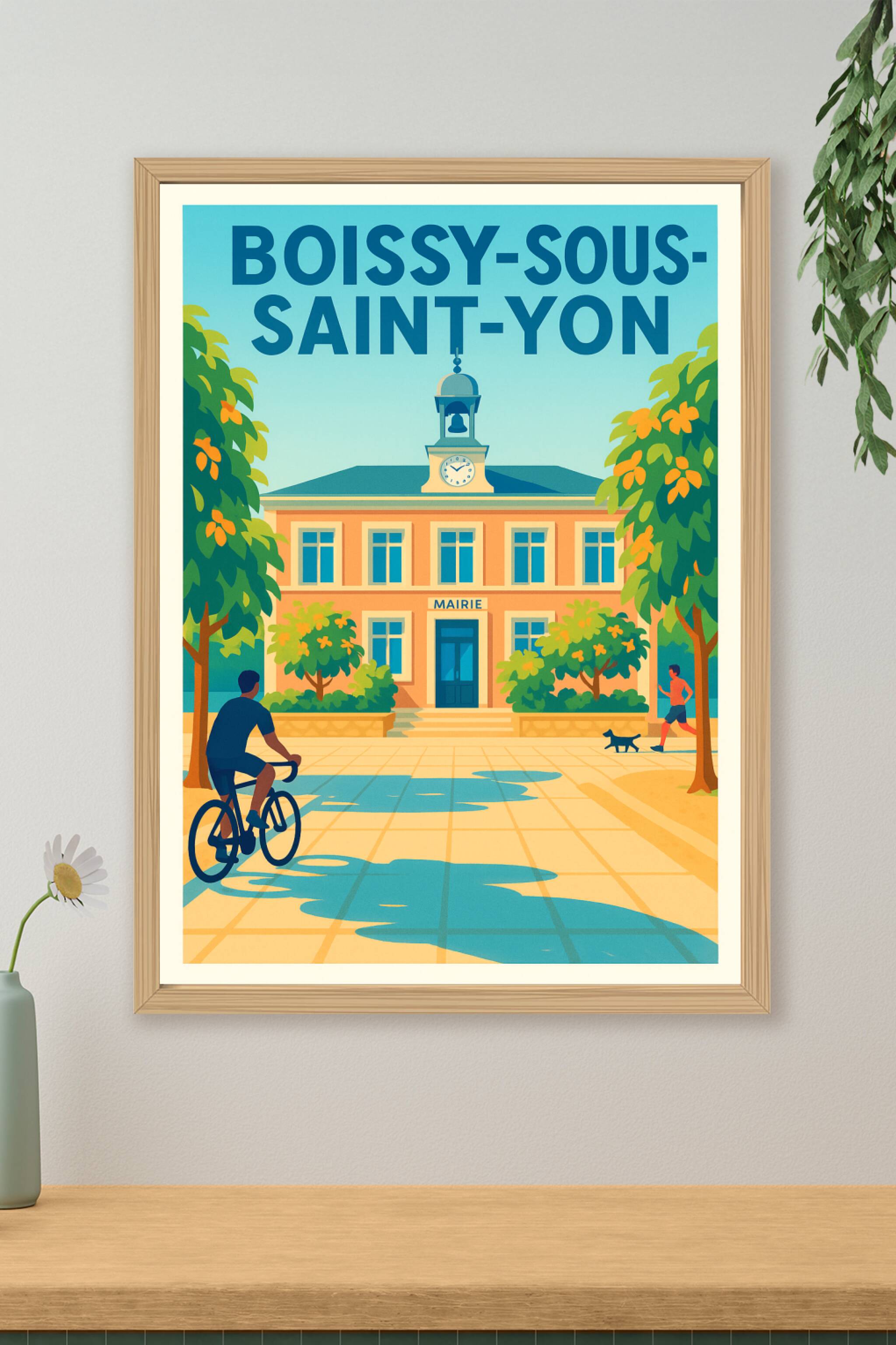 Affiche de Boissy-sous-Saint-Yon - Charme et sérénité au cœur de la ville