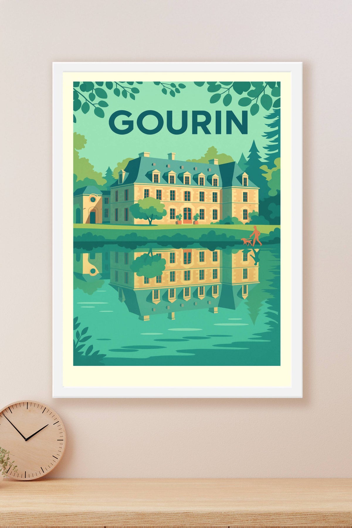 Affiche de Gourin - Charme et sérénité au fil de l'eau