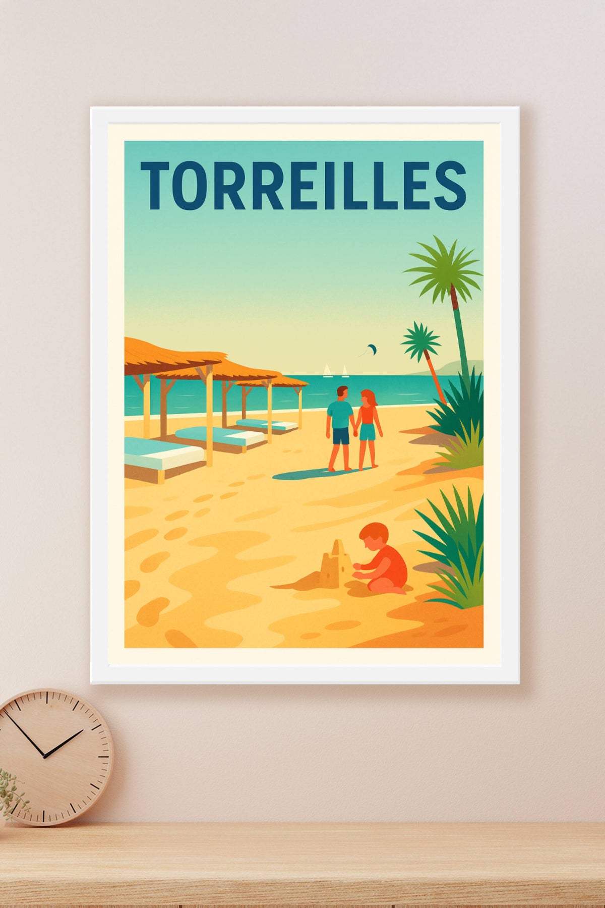Affiche de Torreilles - Plage et douceur méditerranéenne