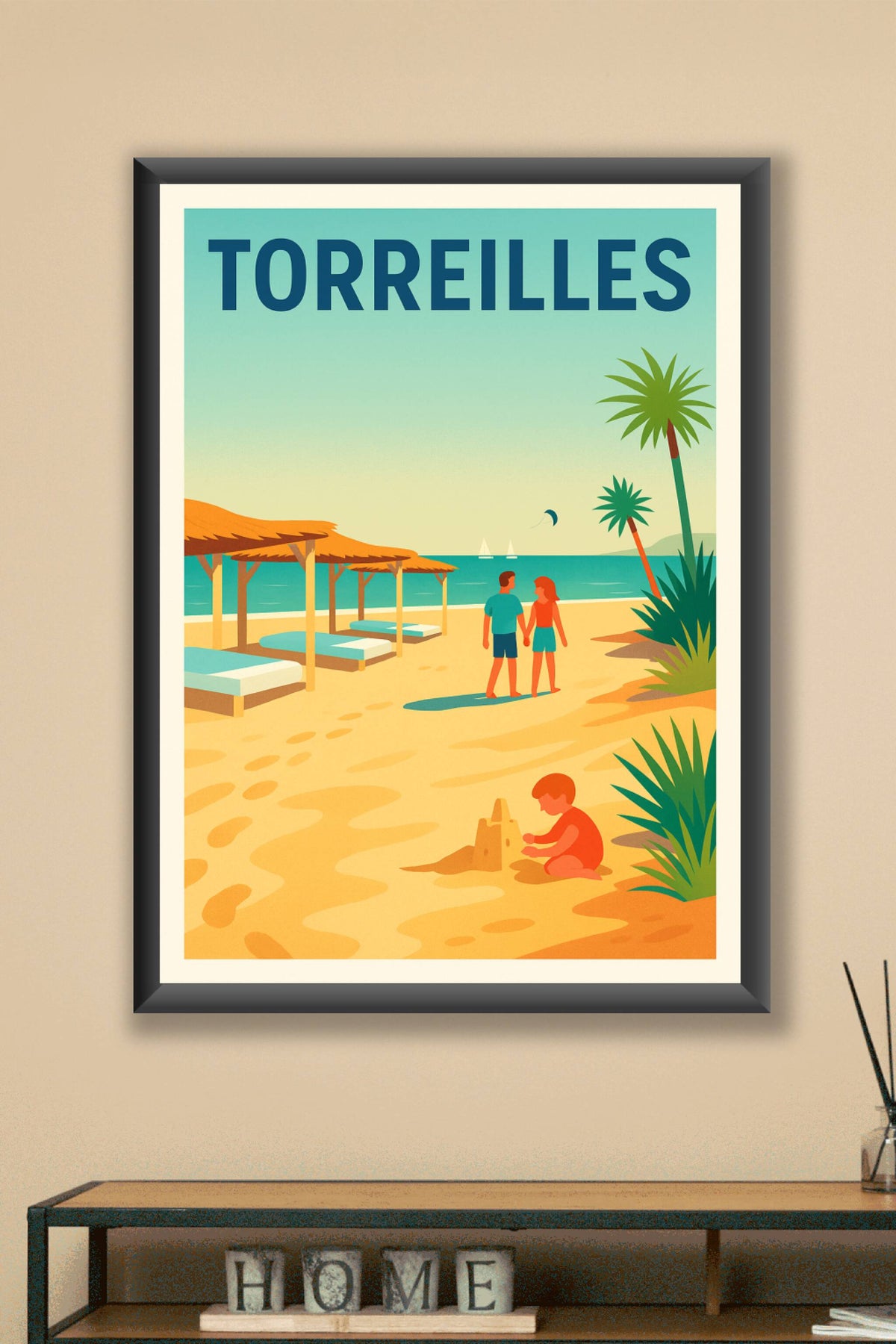 Affiche de Torreilles - Plage et douceur méditerranéenne
