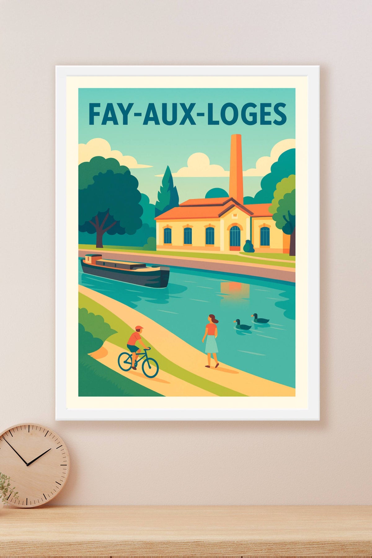 Affiche de Fay-aux-Loges - Charme bucolique au fil de l'eau