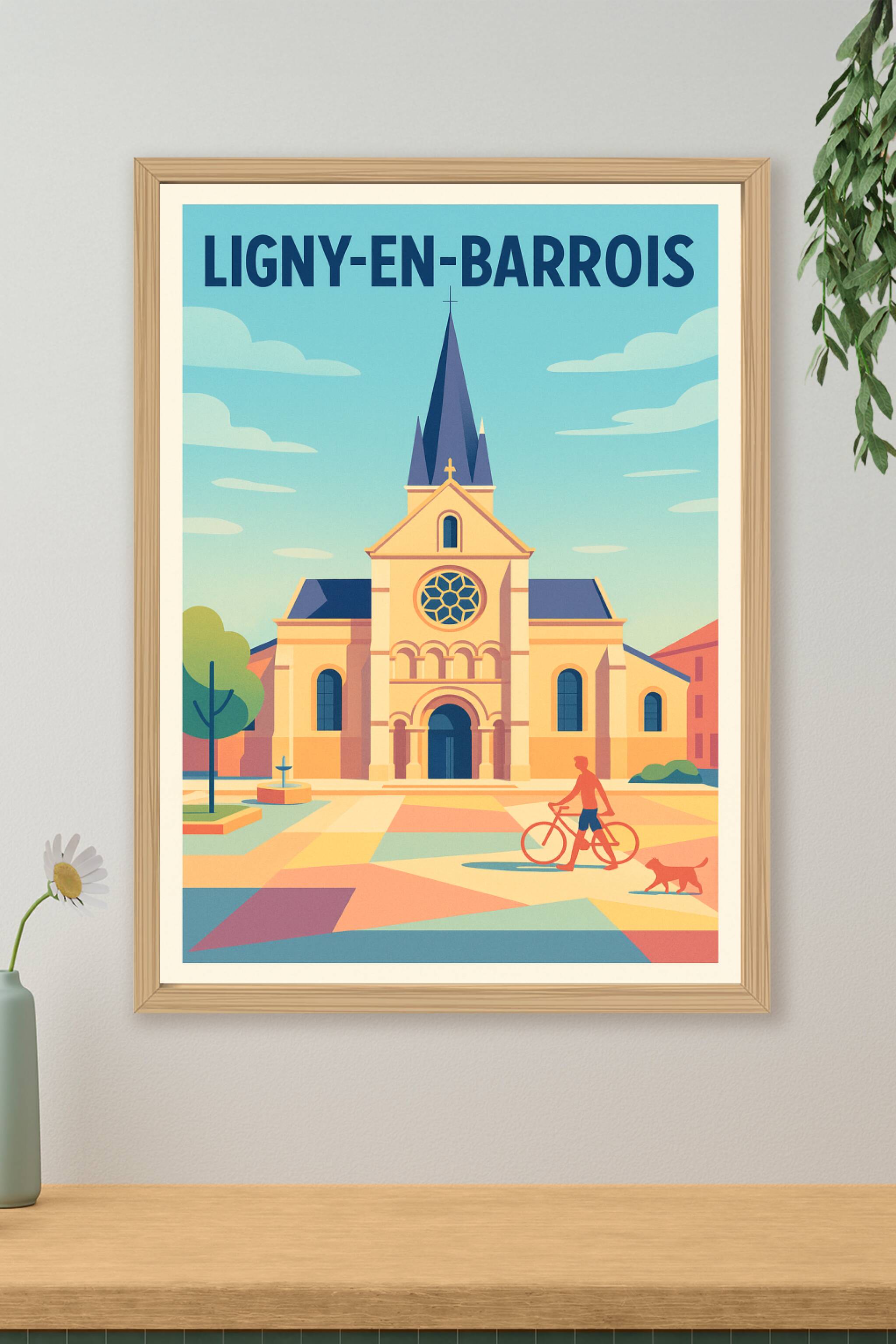 Affiche de Ligny-en-Barrois - Charme et sérénité au cœur du village