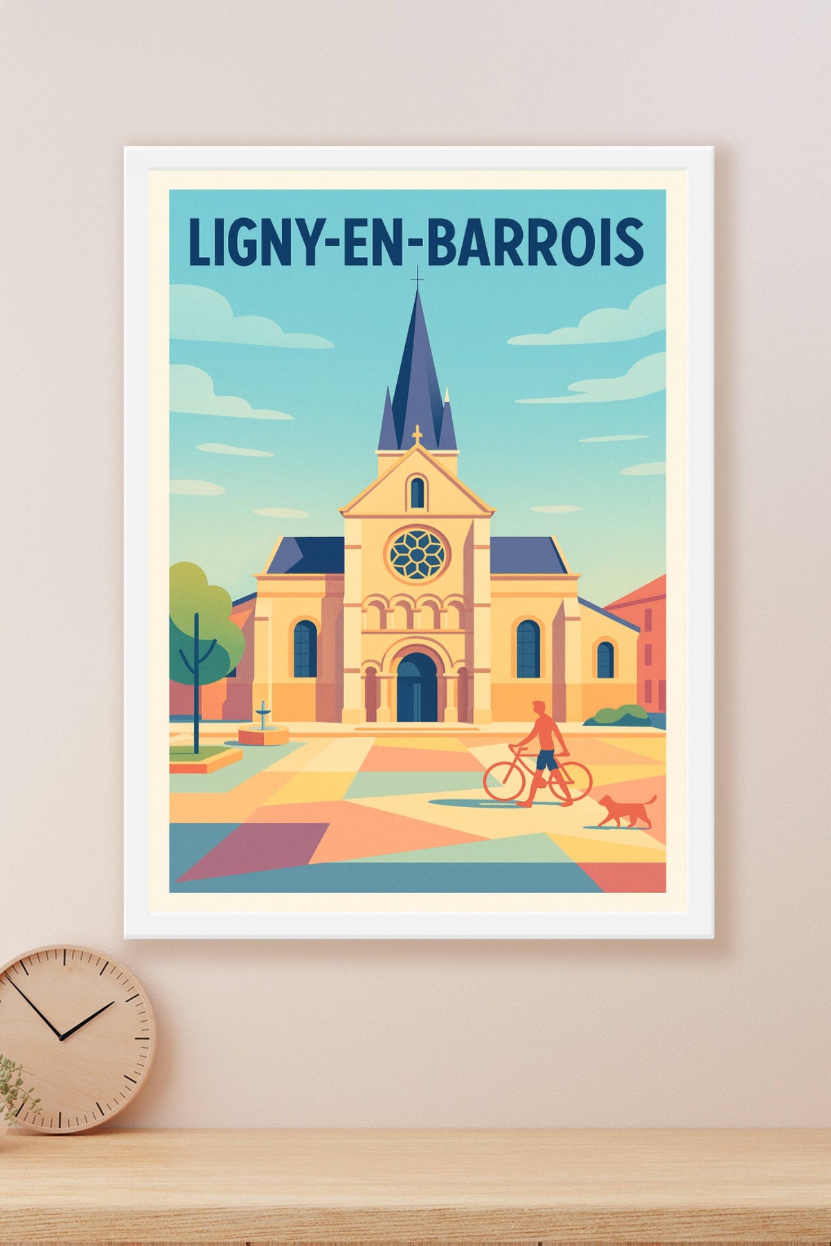 Affiche de Ligny-en-Barrois - Charme et sérénité au cœur du village